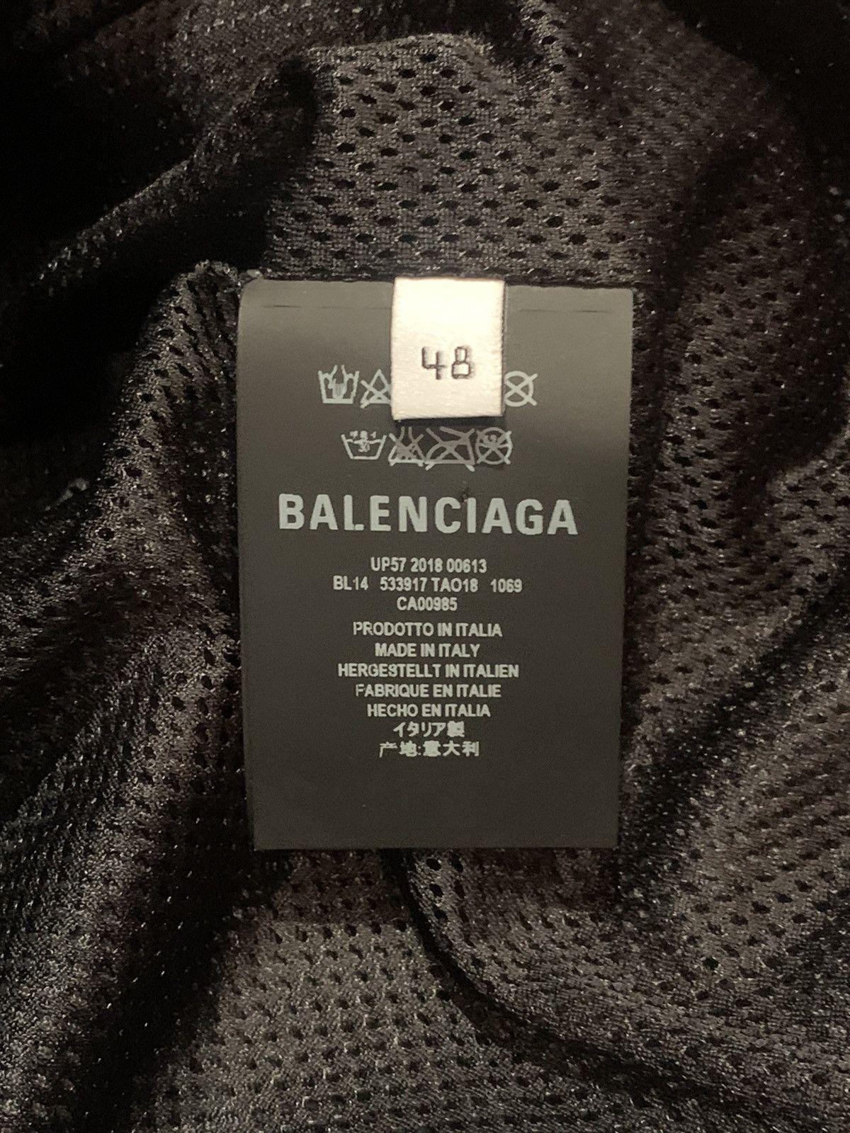 Balenciaga Balenciaga Classic 80s Windbreaker Black Size US L / EU 52-54 / 3 - 9 Thumbnail