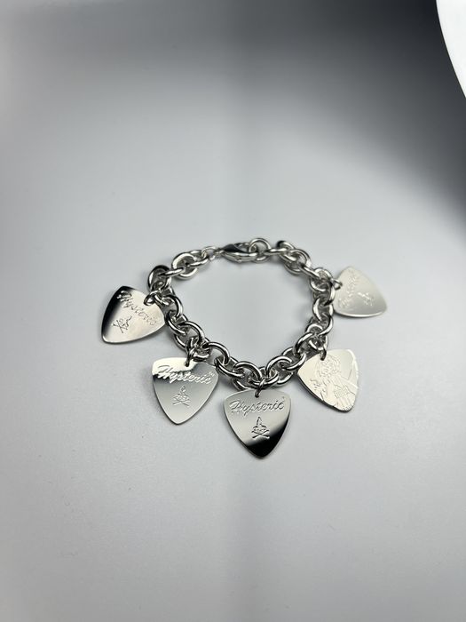 Hysteric Glamour Guitar pick bracelet | Grailed