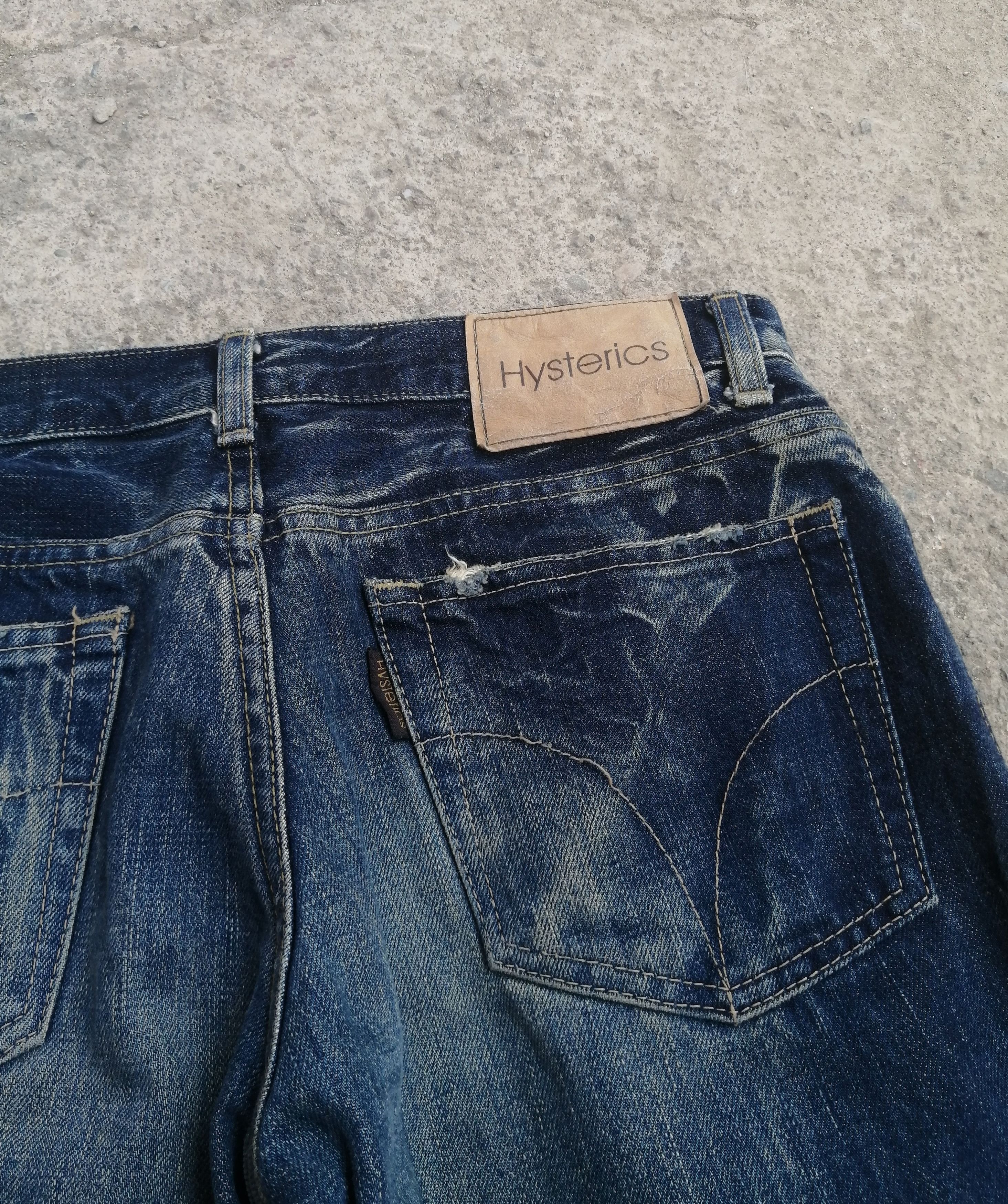 Hysteric Glamour FINAL DROP Hysteric Glamour Thrashed Jeans Size US 28 / EU 44 - 6 Thumbnail
