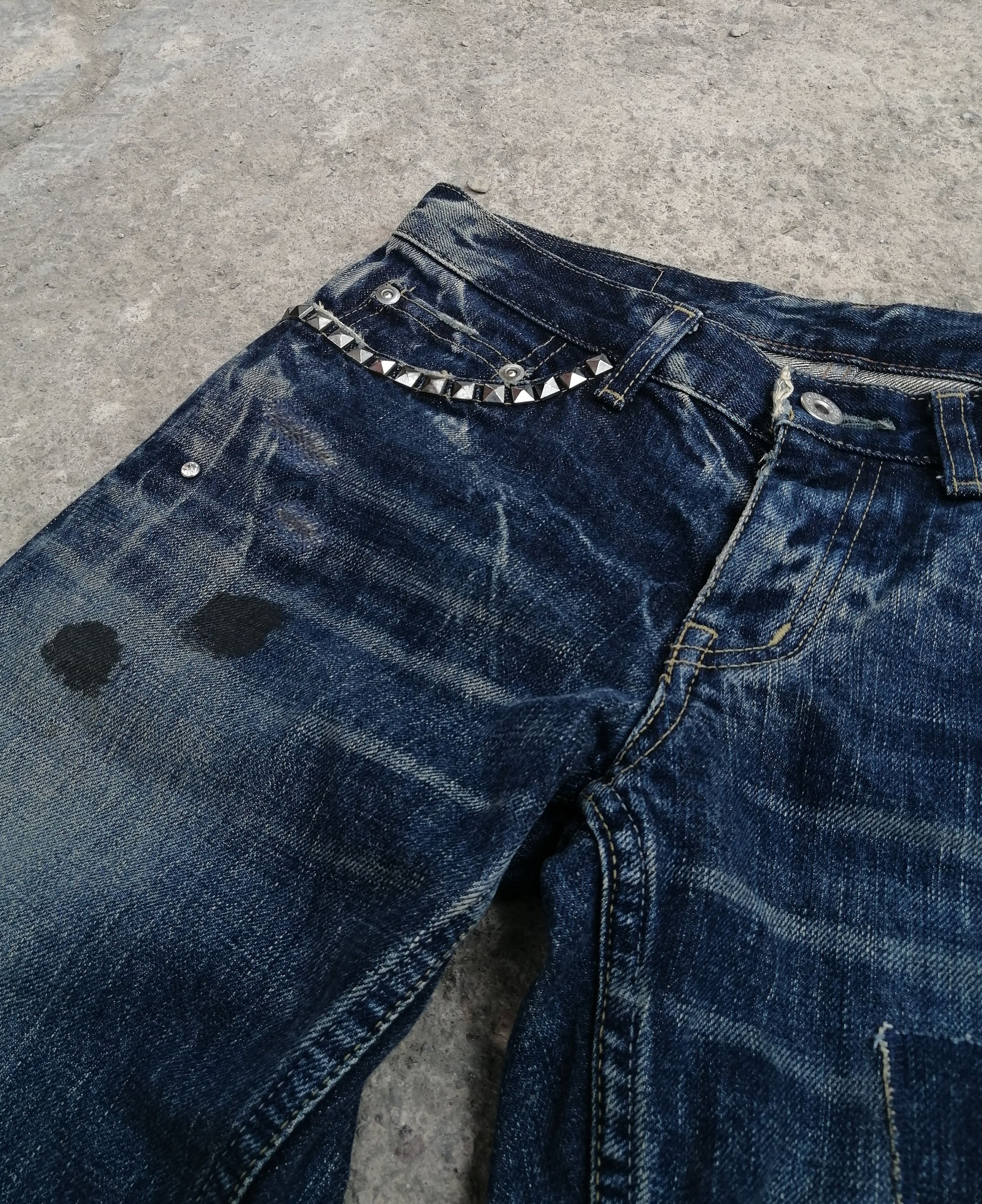 Hysteric Glamour FINAL DROP Hysteric Glamour Thrashed Jeans Size US 28 / EU 44 - 3 Thumbnail
