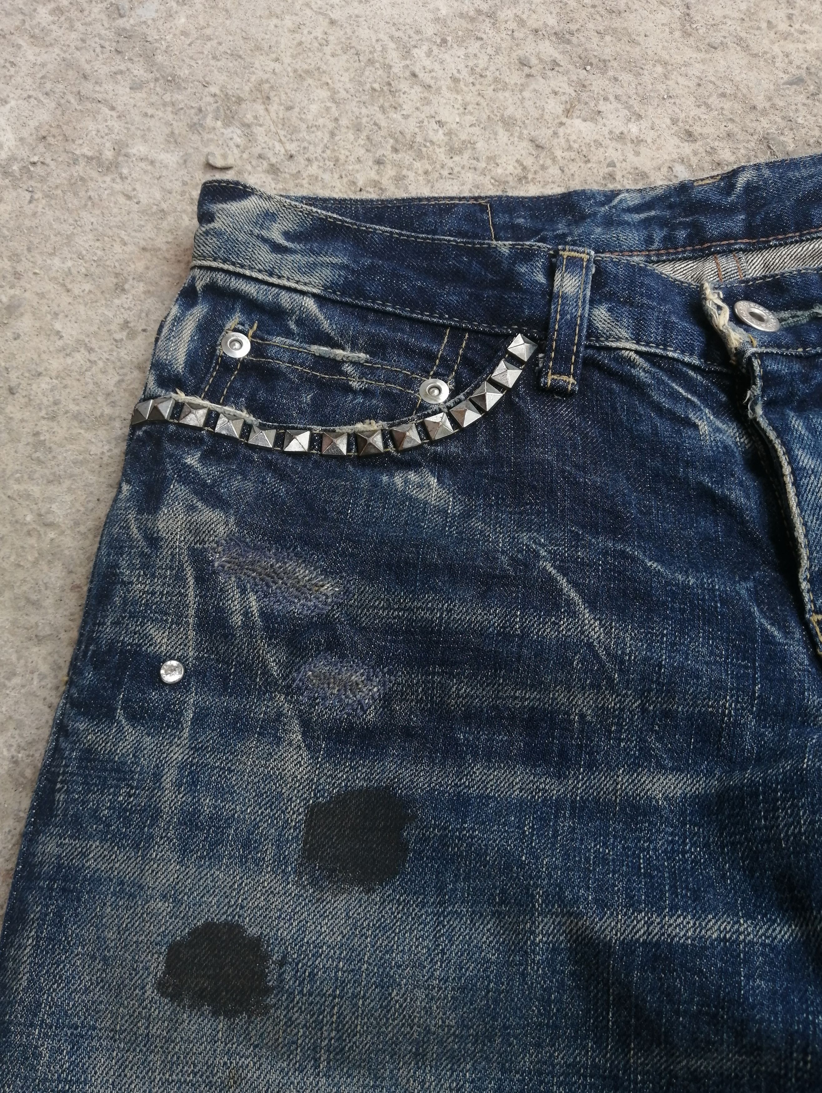 Hysteric Glamour FINAL DROP Hysteric Glamour Thrashed Jeans Size US 28 / EU 44 - 4 Thumbnail