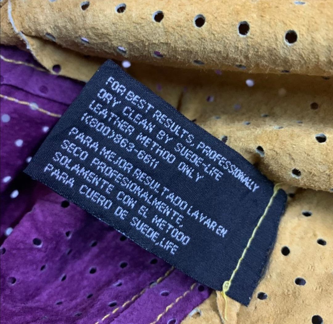 Champion × Jeff Hamilton × NBA RARE KOBE BRYANT🔥 8 Lakers Champion Suede Leather Jersey Size US XXL / EU 58 / 5 - 14 Thumbnail