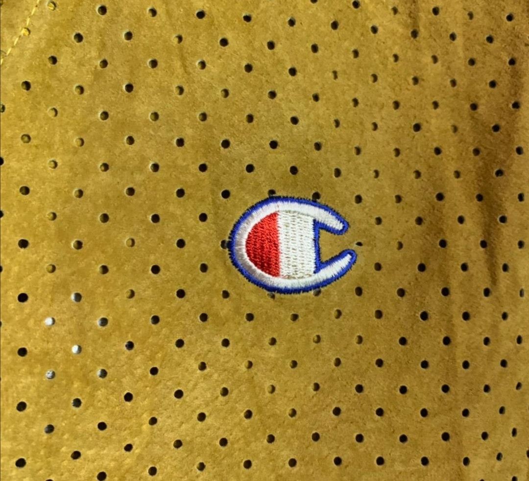 Champion × Jeff Hamilton × NBA RARE KOBE BRYANT🔥 8 Lakers Champion Suede Leather Jersey Size US XXL / EU 58 / 5 - 11 Thumbnail