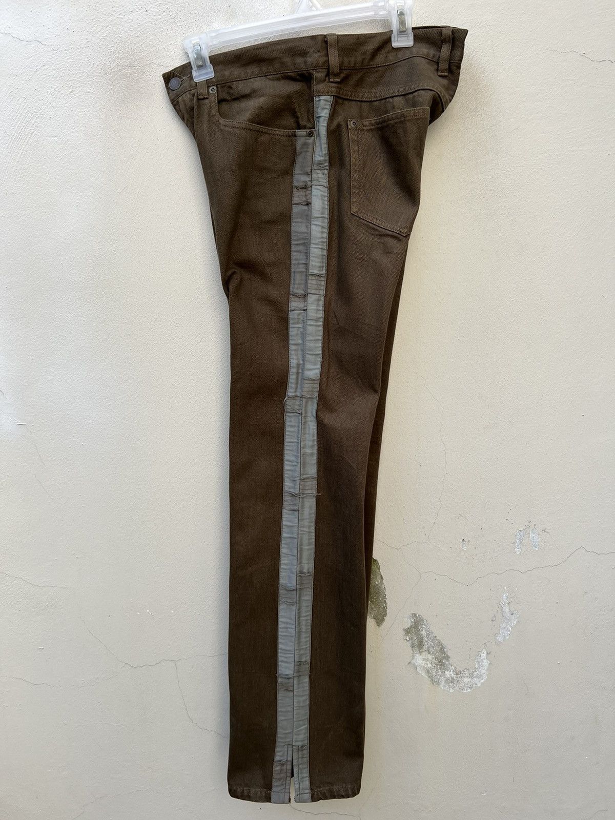 Nicole Club Vintage Monsieur Nicole Side Tape Denim Slit Hem Jeans Size US 30 / EU 46 - 14 Thumbnail