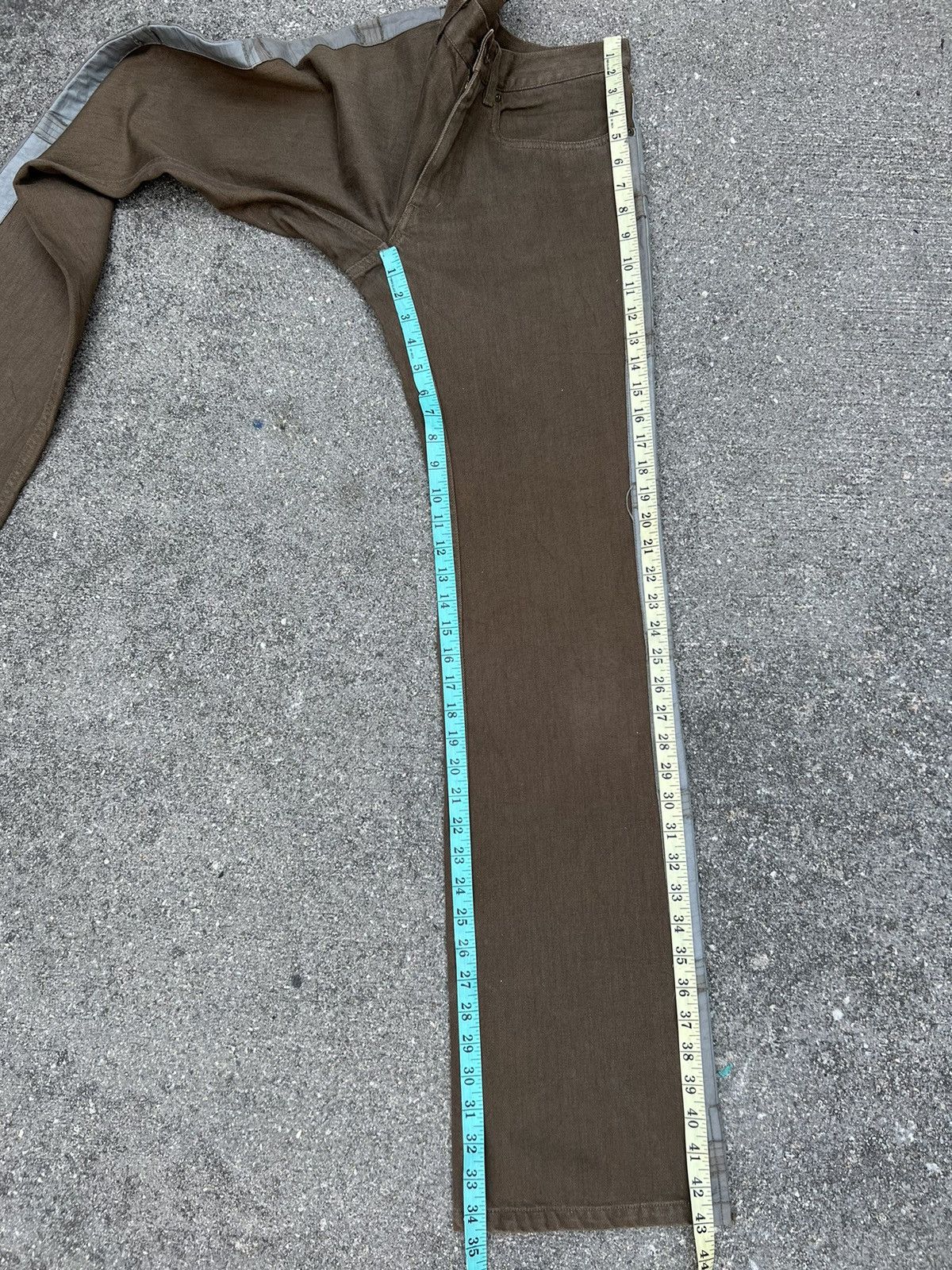 Nicole Club Vintage Monsieur Nicole Side Tape Denim Slit Hem Jeans Size US 30 / EU 46 - 22 Thumbnail