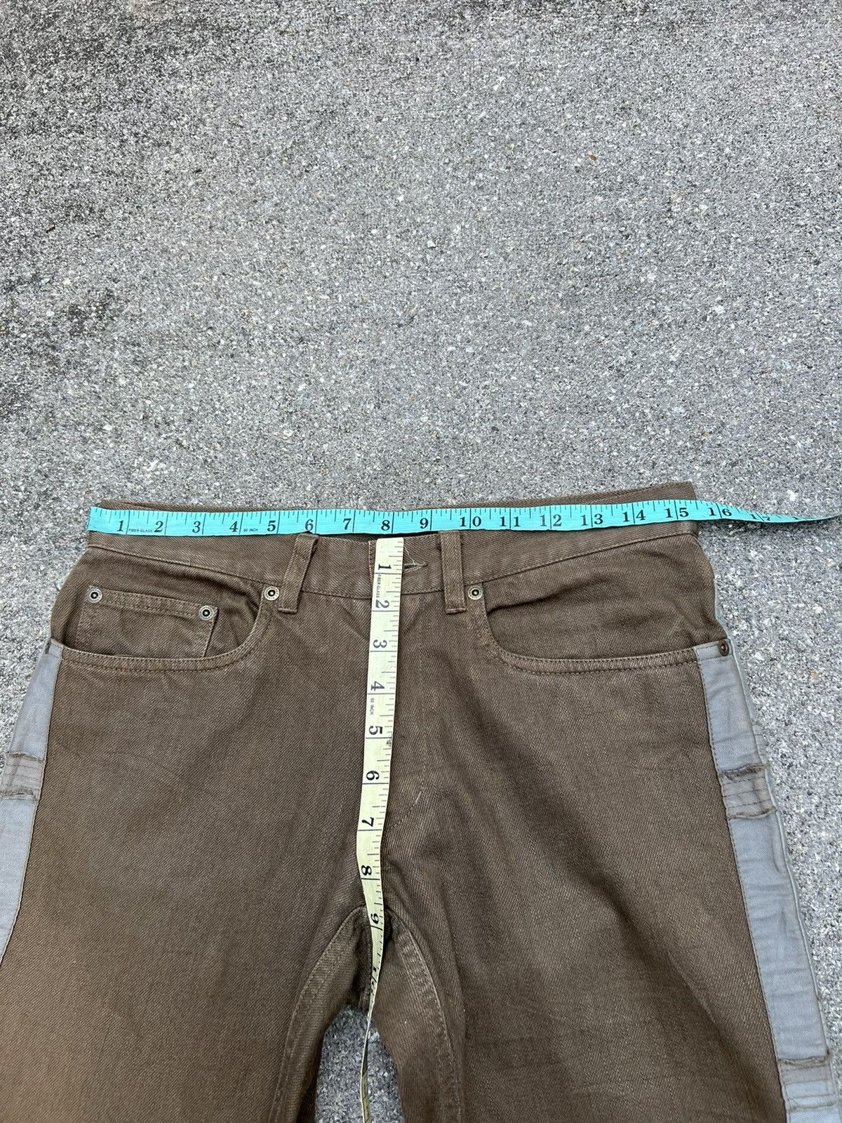 Nicole Club Vintage Monsieur Nicole Side Tape Denim Slit Hem Jeans Size US 30 / EU 46 - 20 Thumbnail