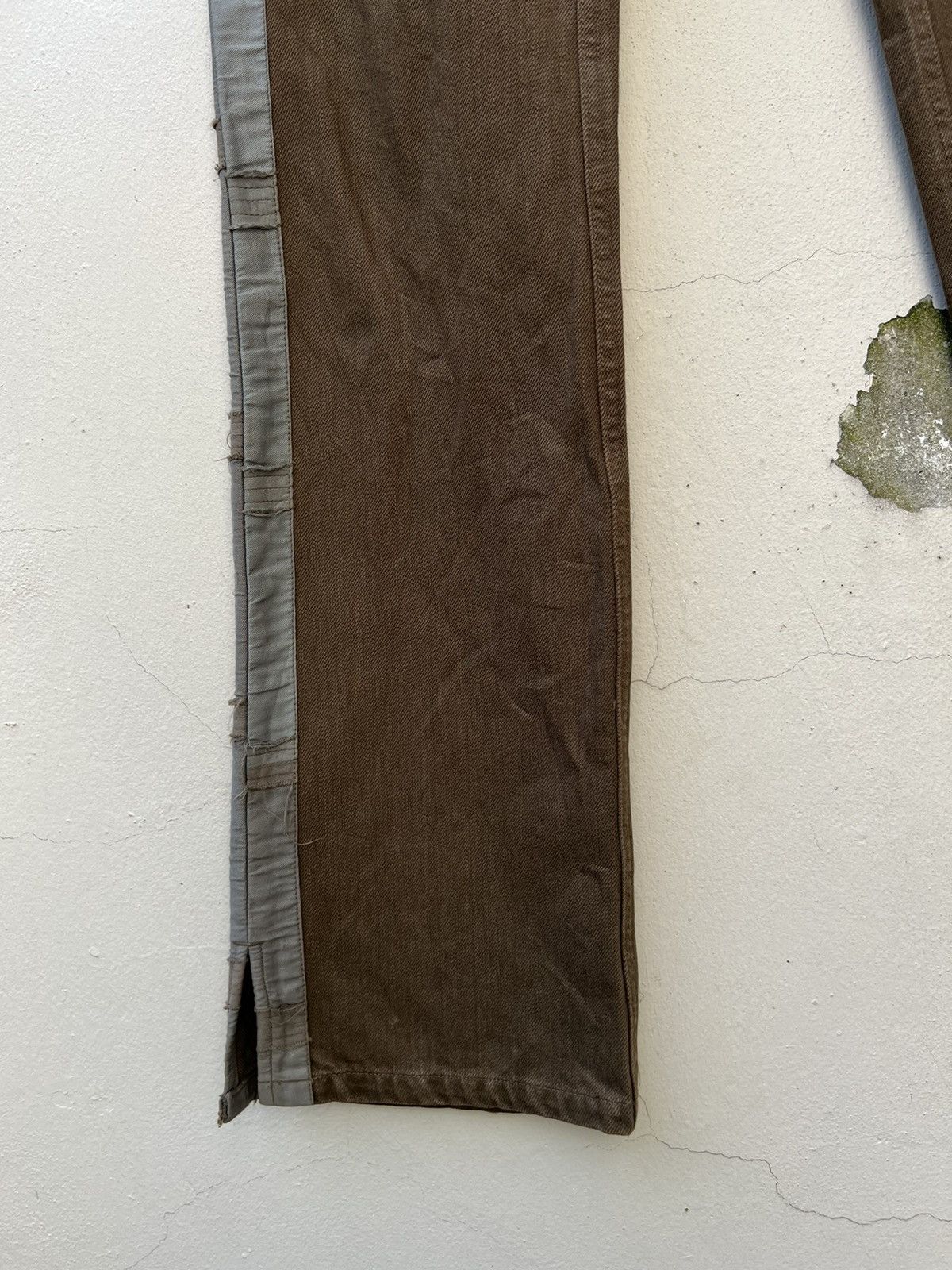 Nicole Club Vintage Monsieur Nicole Side Tape Denim Slit Hem Jeans Size US 30 / EU 46 - 4 Thumbnail