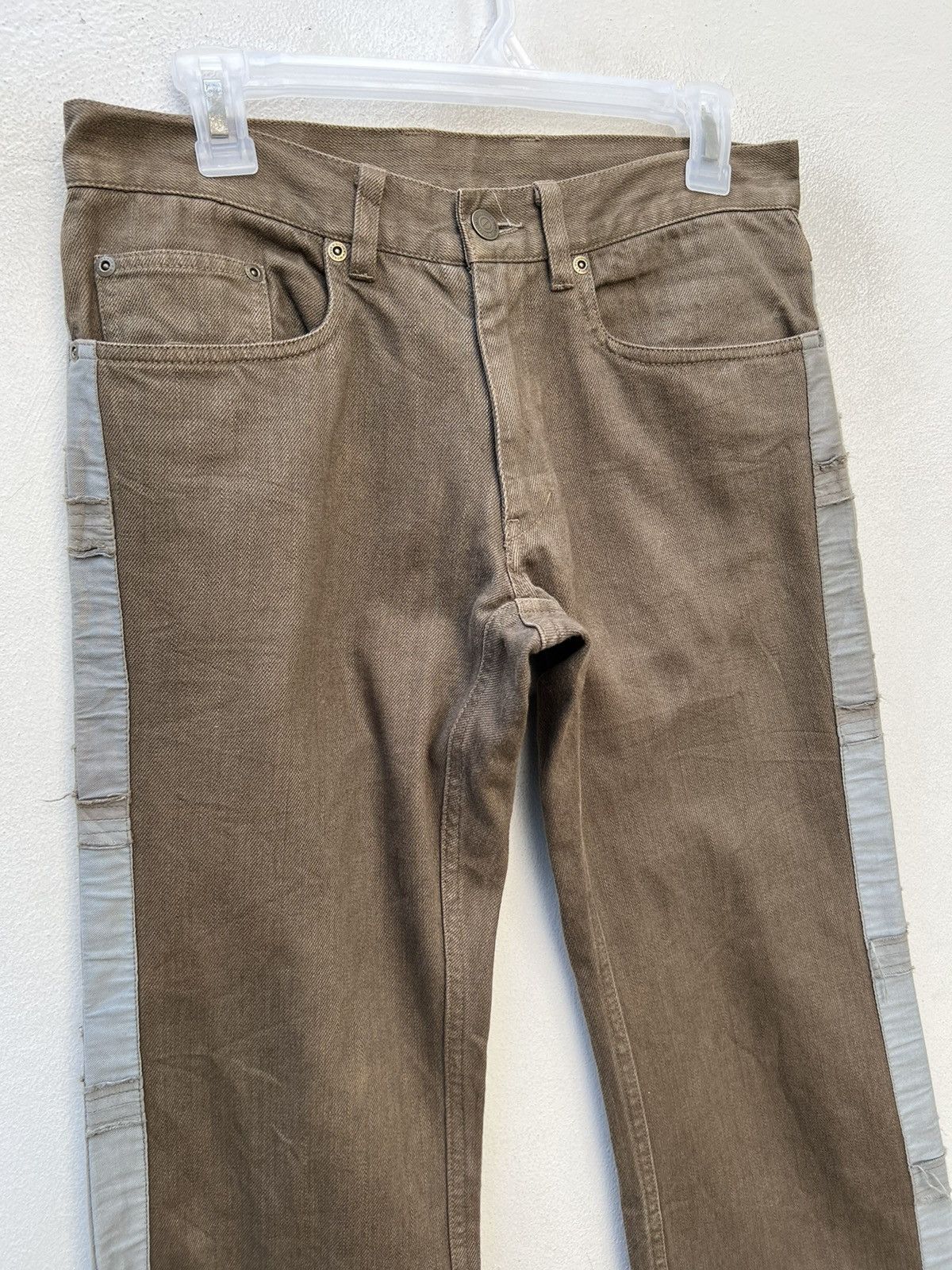 Nicole Club Vintage Monsieur Nicole Side Tape Denim Slit Hem Jeans Size US 30 / EU 46 - 2 Thumbnail