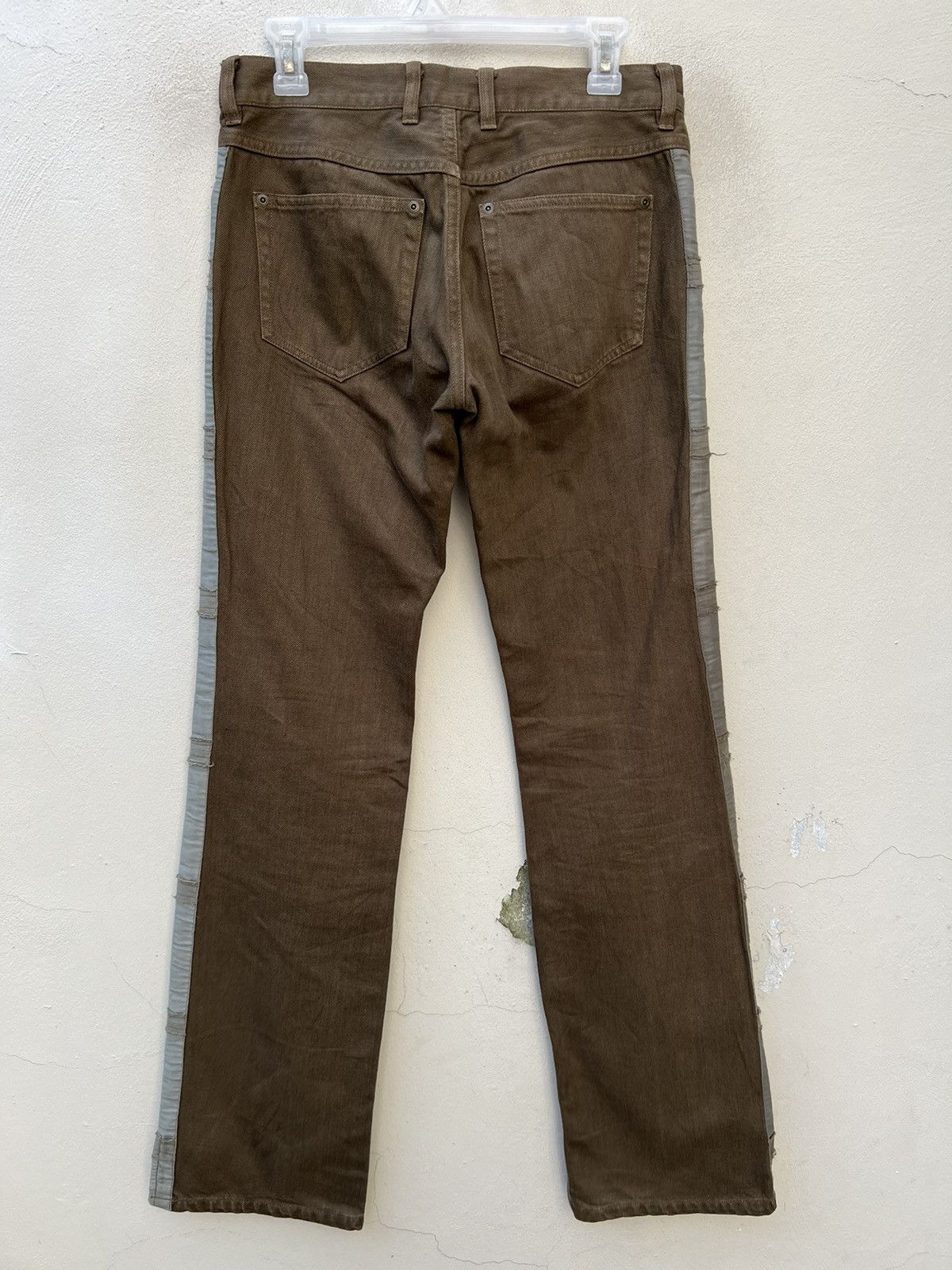 Nicole Club Vintage Monsieur Nicole Side Tape Denim Slit Hem Jeans Size US 30 / EU 46 - 9 Thumbnail