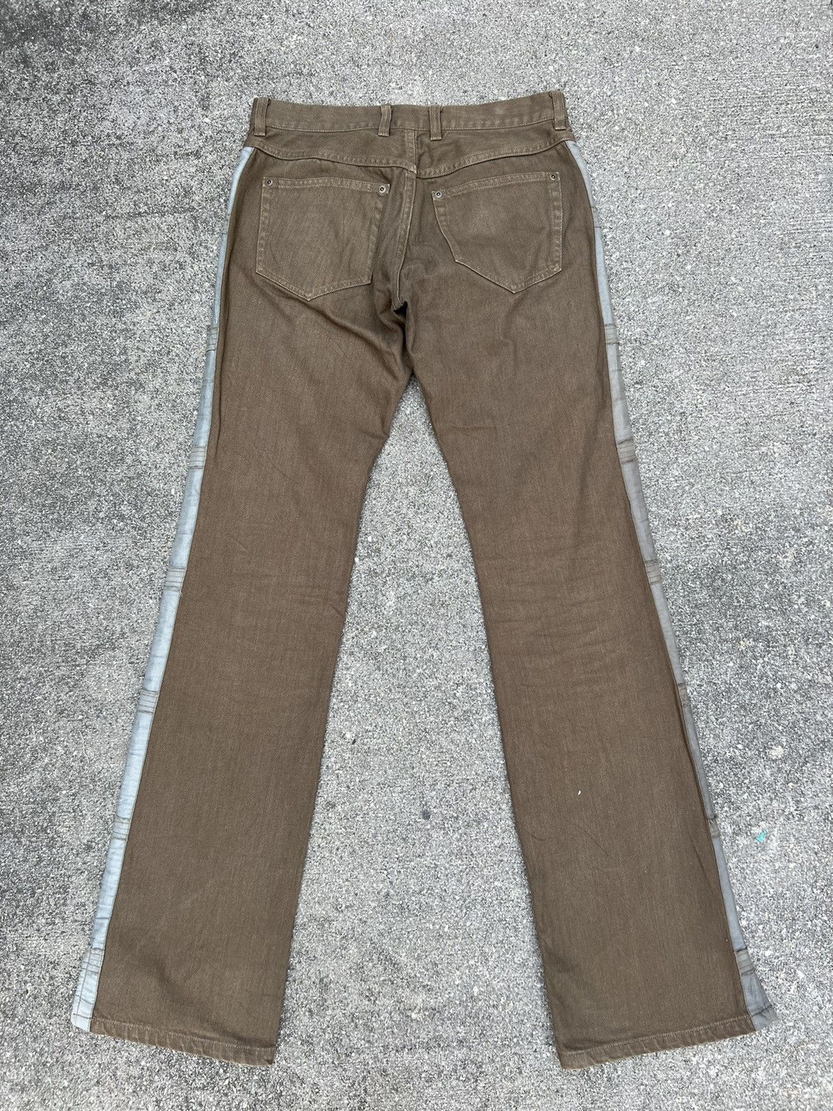 Nicole Club Vintage Monsieur Nicole Side Tape Denim Slit Hem Jeans Size US 30 / EU 46 - 23 Thumbnail