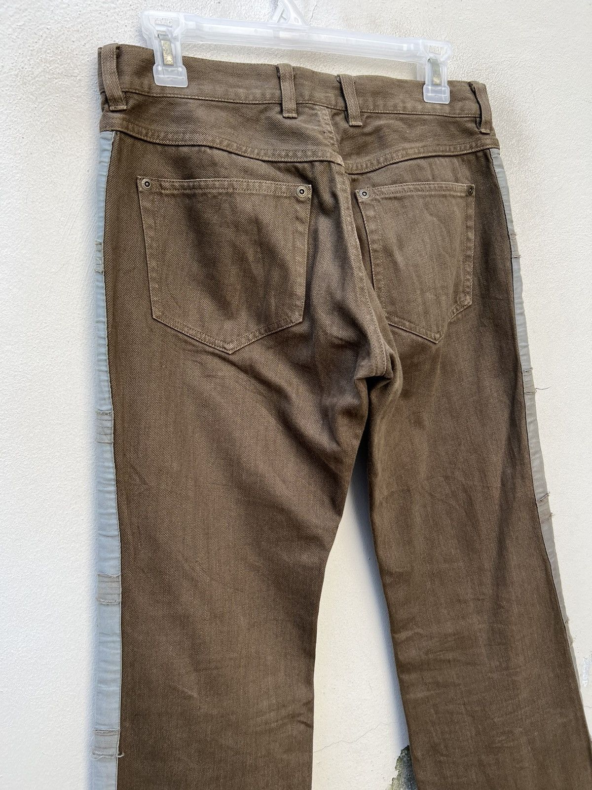 Nicole Club Vintage Monsieur Nicole Side Tape Denim Slit Hem Jeans Size US 30 / EU 46 - 10 Thumbnail