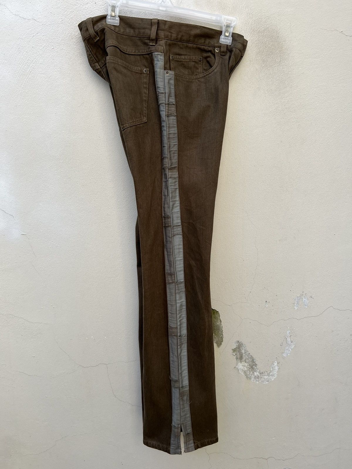 Nicole Club Vintage Monsieur Nicole Side Tape Denim Slit Hem Jeans Size US 30 / EU 46 - 15 Thumbnail