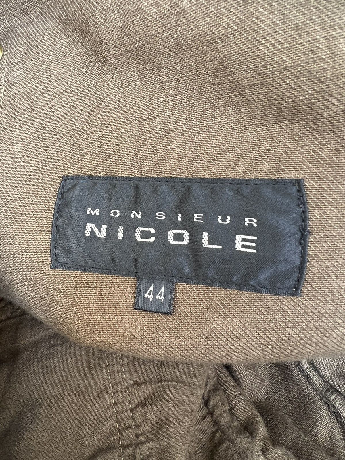 Nicole Club Vintage Monsieur Nicole Side Tape Denim Slit Hem Jeans Size US 30 / EU 46 - 16 Thumbnail