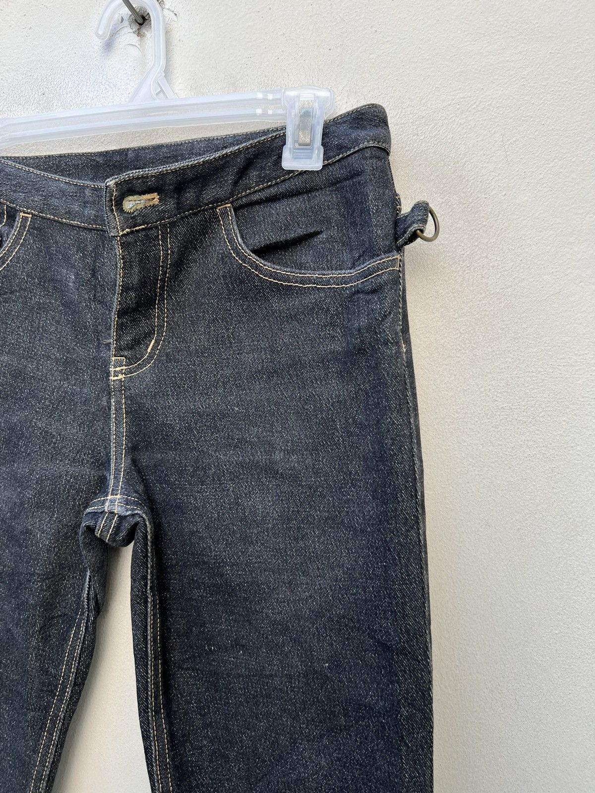 Beauty Beast Vintage Beauty Beast Japan Black Stretch Denim Unisex Jeans Size US 28 / EU 44 - 5 Thumbnail