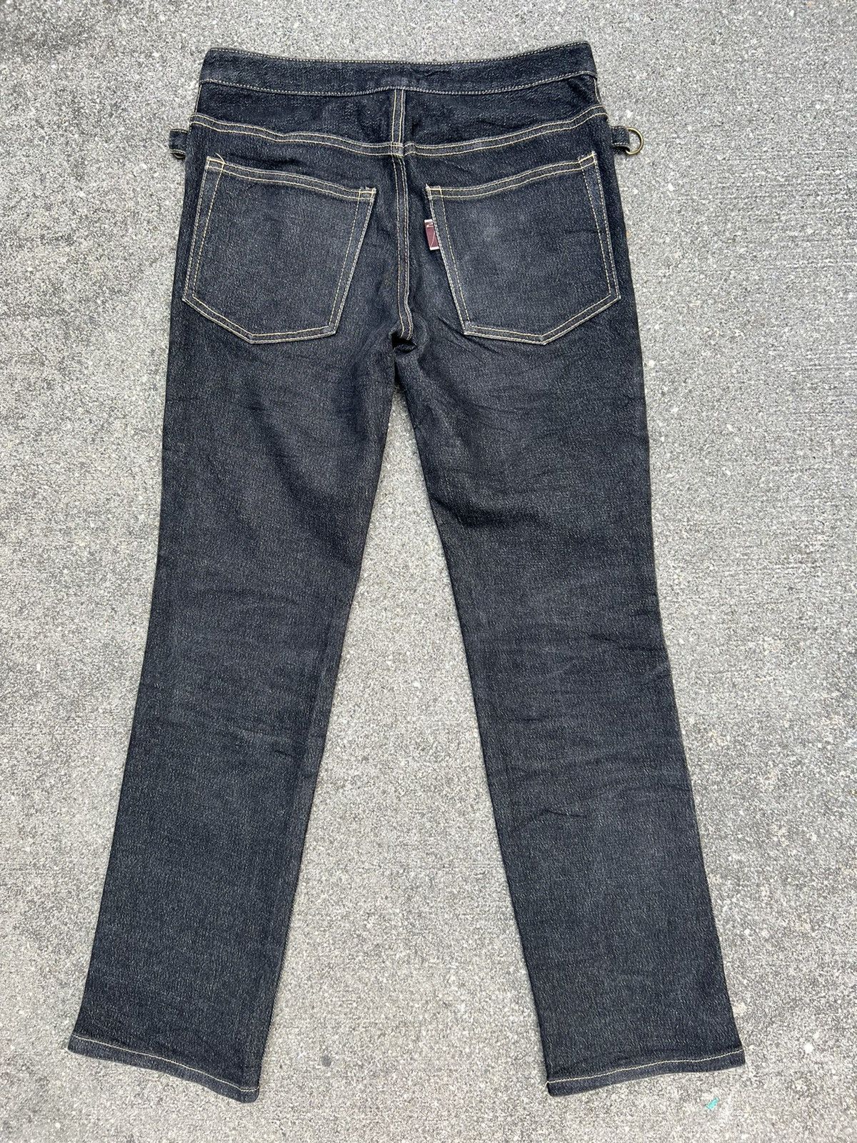 Beauty Beast Vintage Beauty Beast Japan Black Stretch Denim Unisex Jeans Size US 28 / EU 44 - 21 Thumbnail