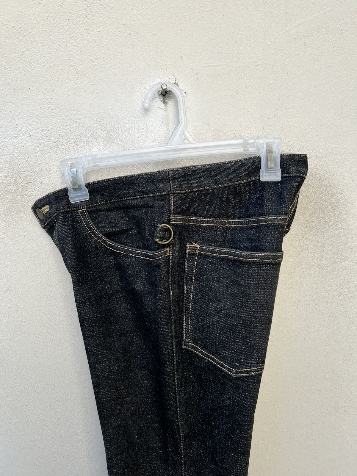Beauty Beast Vintage Beauty Beast Japan Black Stretch Denim Unisex Jeans Size US 28 / EU 44 - 14 Thumbnail