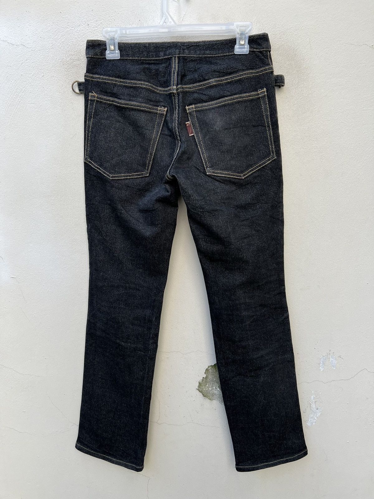 Beauty Beast Vintage Beauty Beast Japan Black Stretch Denim Unisex Jeans Size US 28 / EU 44 - 7 Thumbnail