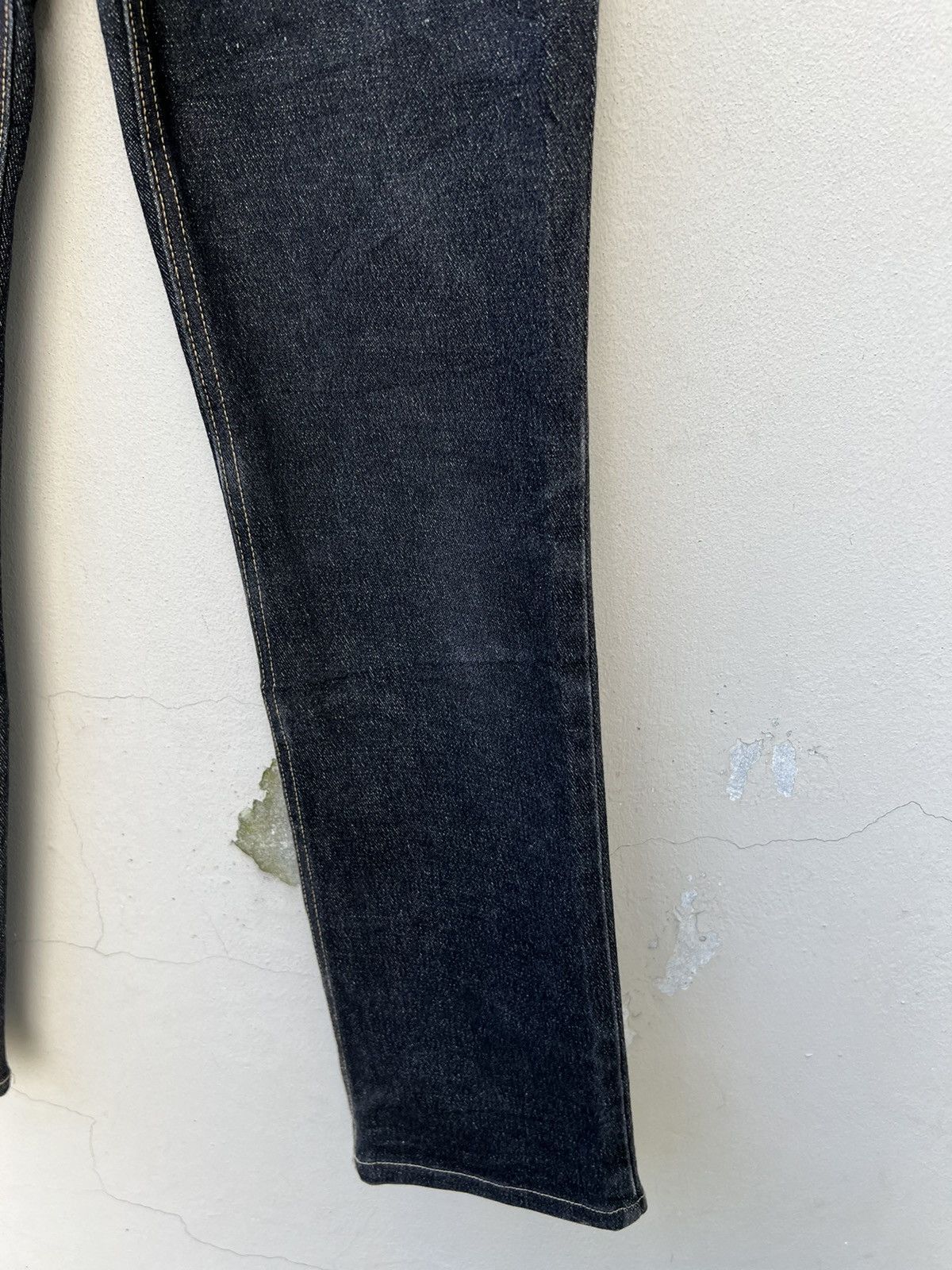 Beauty Beast Vintage Beauty Beast Japan Black Stretch Denim Unisex Jeans Size US 28 / EU 44 - 6 Thumbnail