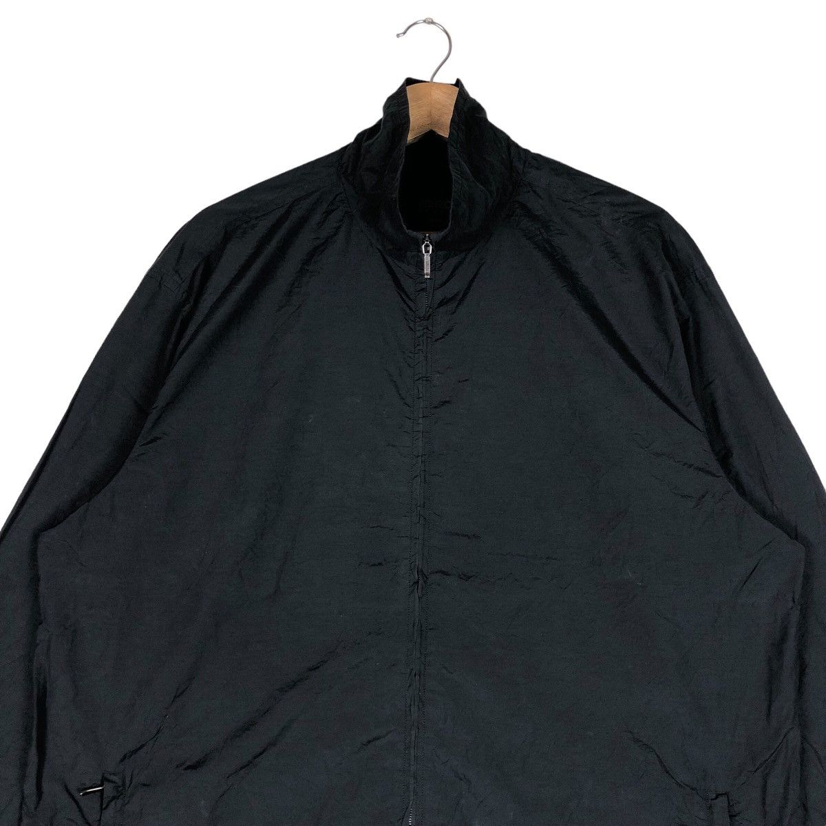 Kenzo Vintage Kenzo Sweater Windbreaker All Black Rare Size US XL / EU 56 / 4 - 2 Preview