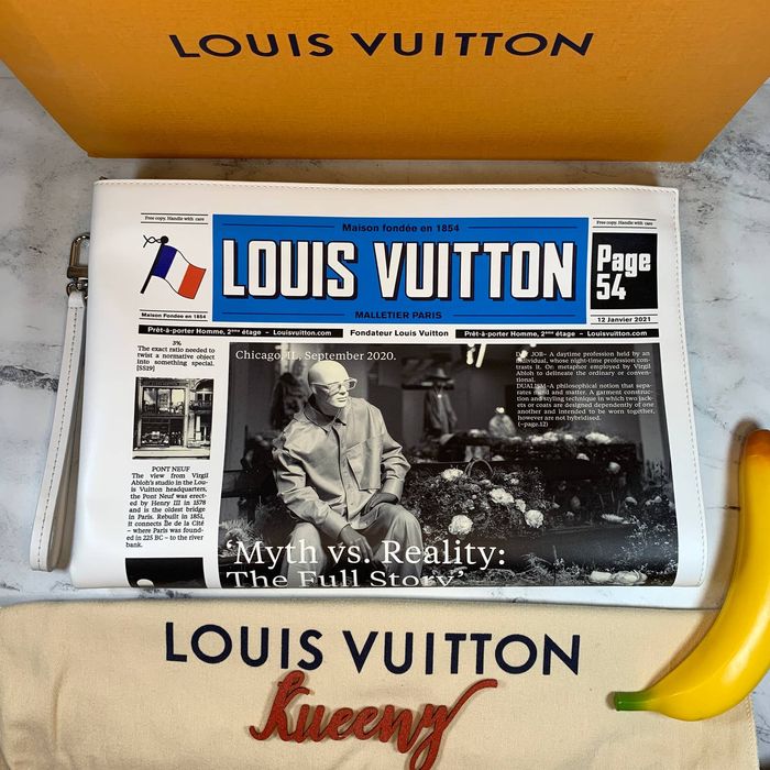 Louis Vuitton Louis Vuitton Pochette Cle x Virgil Abloh SS19 Key Pouch