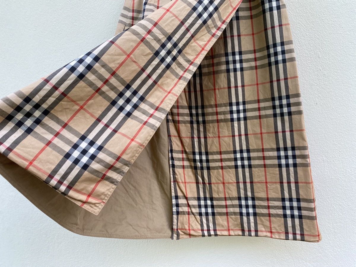 Burberry Prorsum Vintage Burberry nova check midi skirt Size 25" / US 0 / IT 36 - 6 Thumbnail