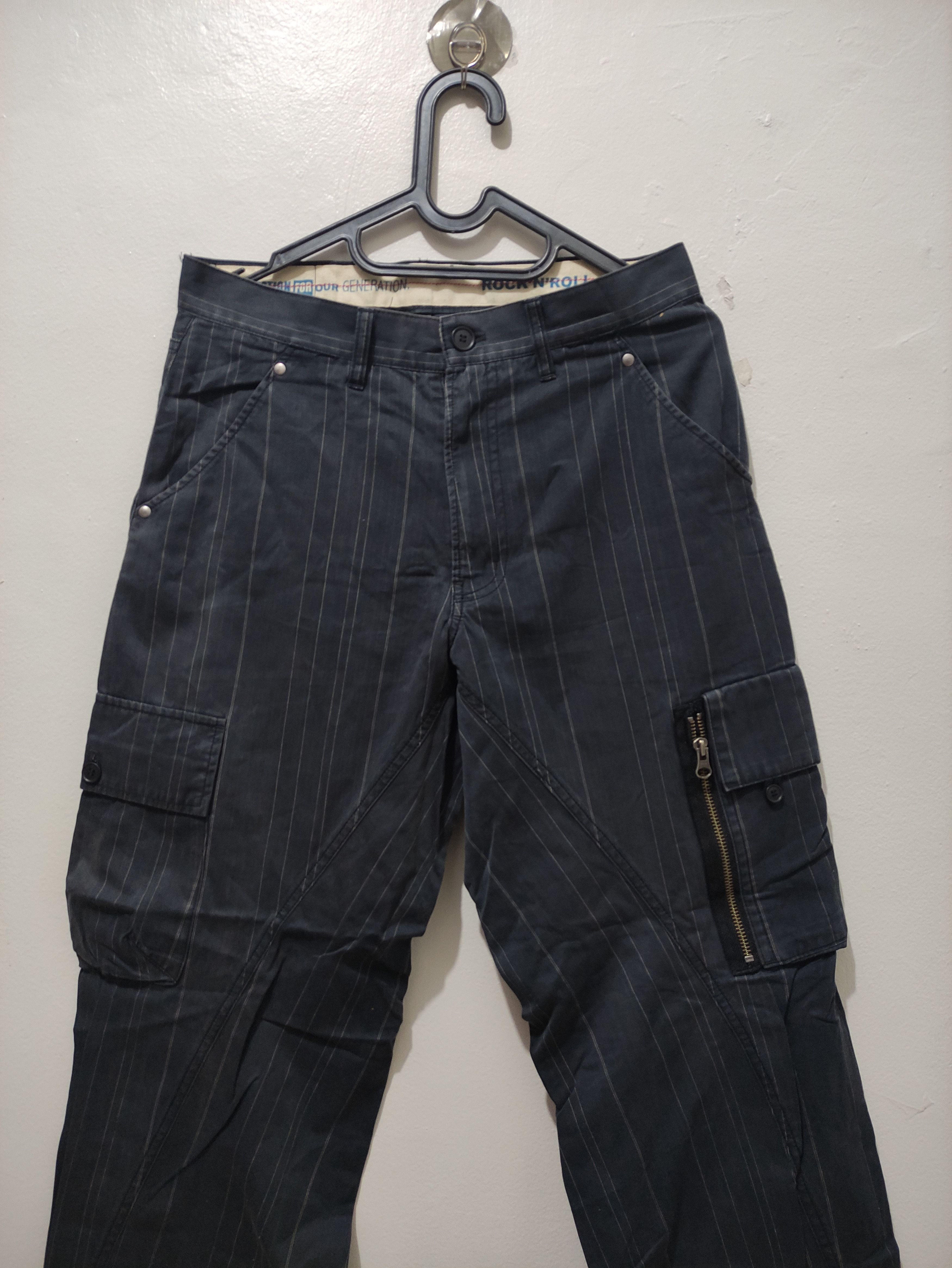 PPFM 2000s PPFM Plaid Multi Pocket Cargo Pants Size US 31 - 3 Thumbnail