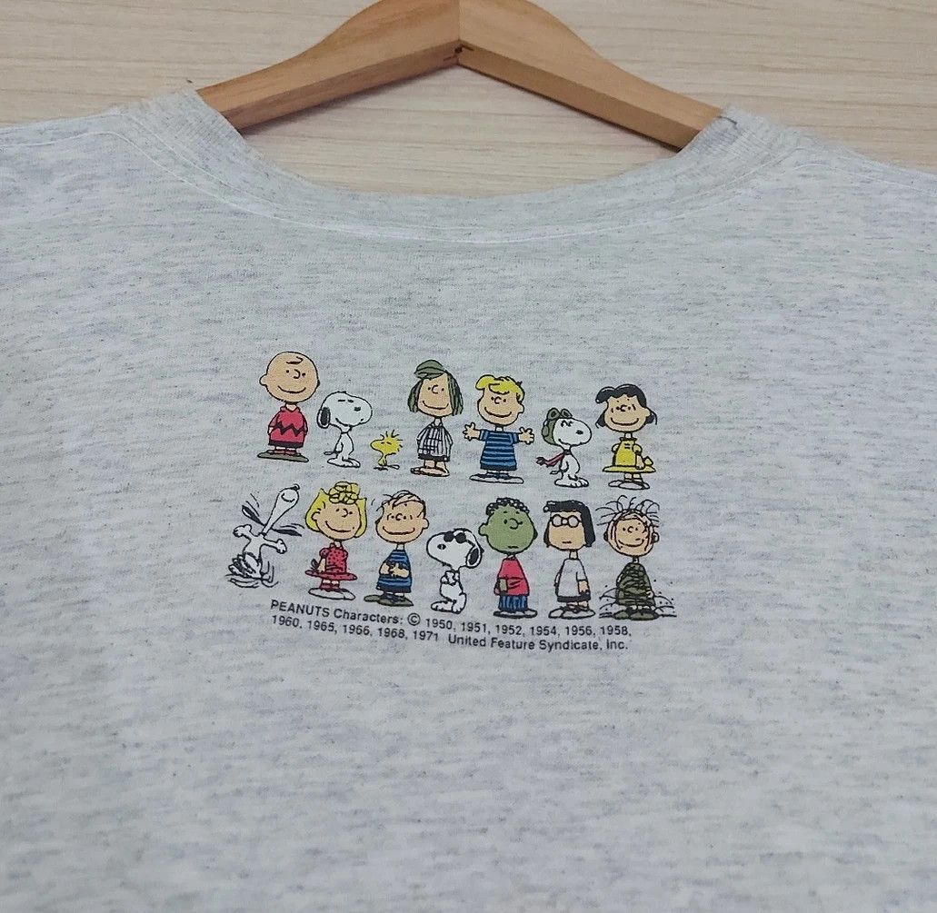 Peanuts × Vintage Vintage Peanuts Lucy ' You Blockhead' Tshirt Size US L / EU 52-54 / 3 - 6 Thumbnail