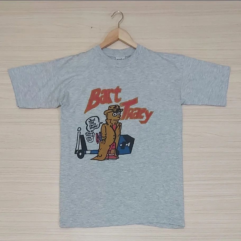 Vintage Vintage 90s Bart Tracy Tshirt Size US L / EU 52-54 / 3 - 1 Thumbnail