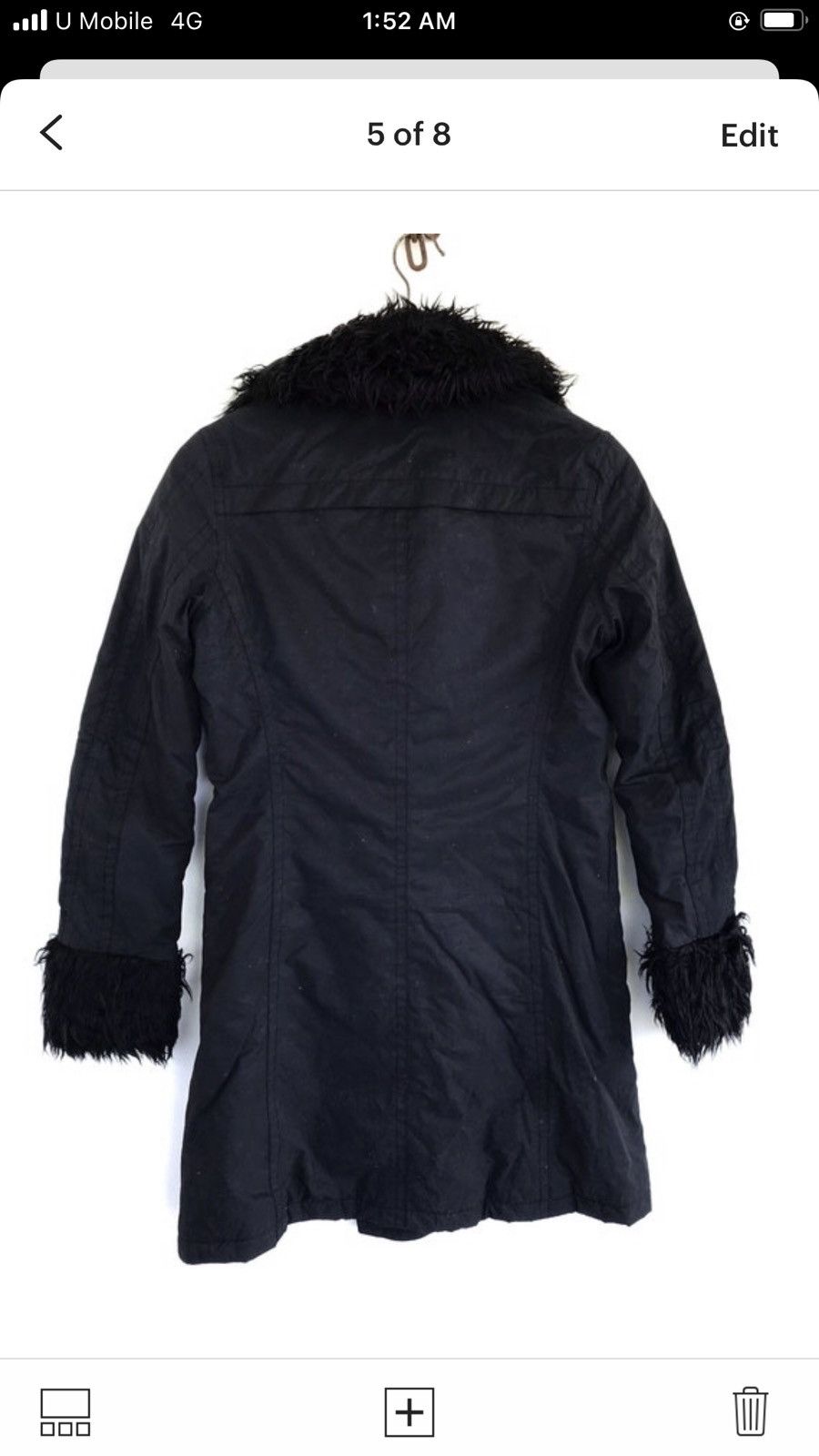 Hysteric Glamour Hysteric Glamour Women Faux Fur Long Jacket Size S / US 4 / IT 40 - 5 Thumbnail