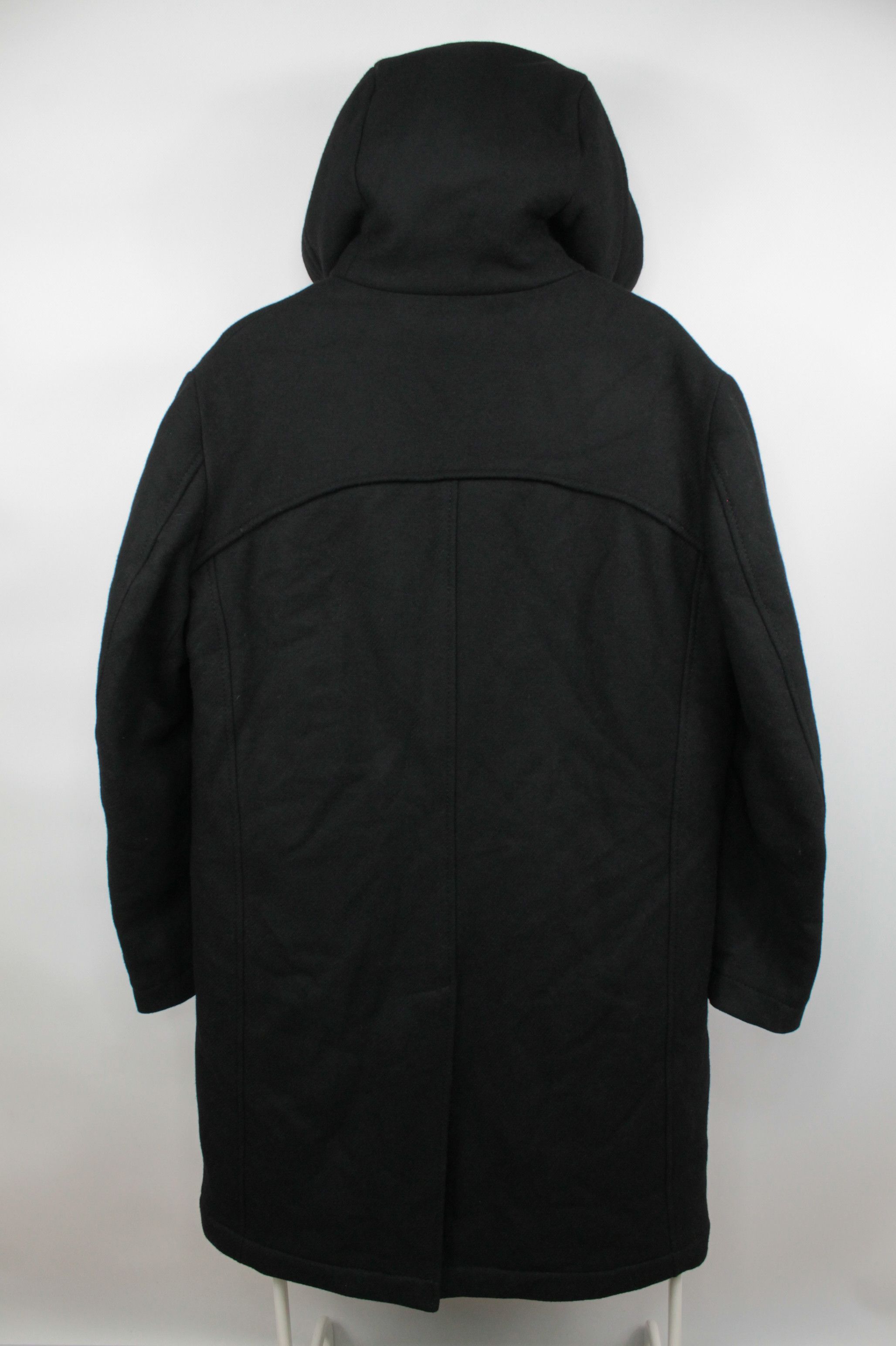 DRYKORN Drykorn SECSET_H Black Wool Parka Coat Size US M / EU 48-50 / 2 - 17 Thumbnail