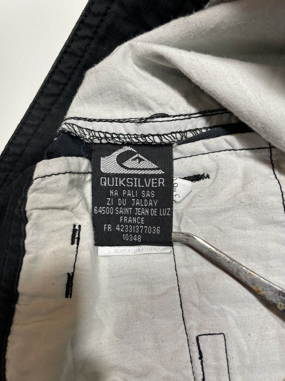 Quicksilver Vintage Quiksilver Multi pocket wide cargo baggy Size US 29 - 9 Thumbnail