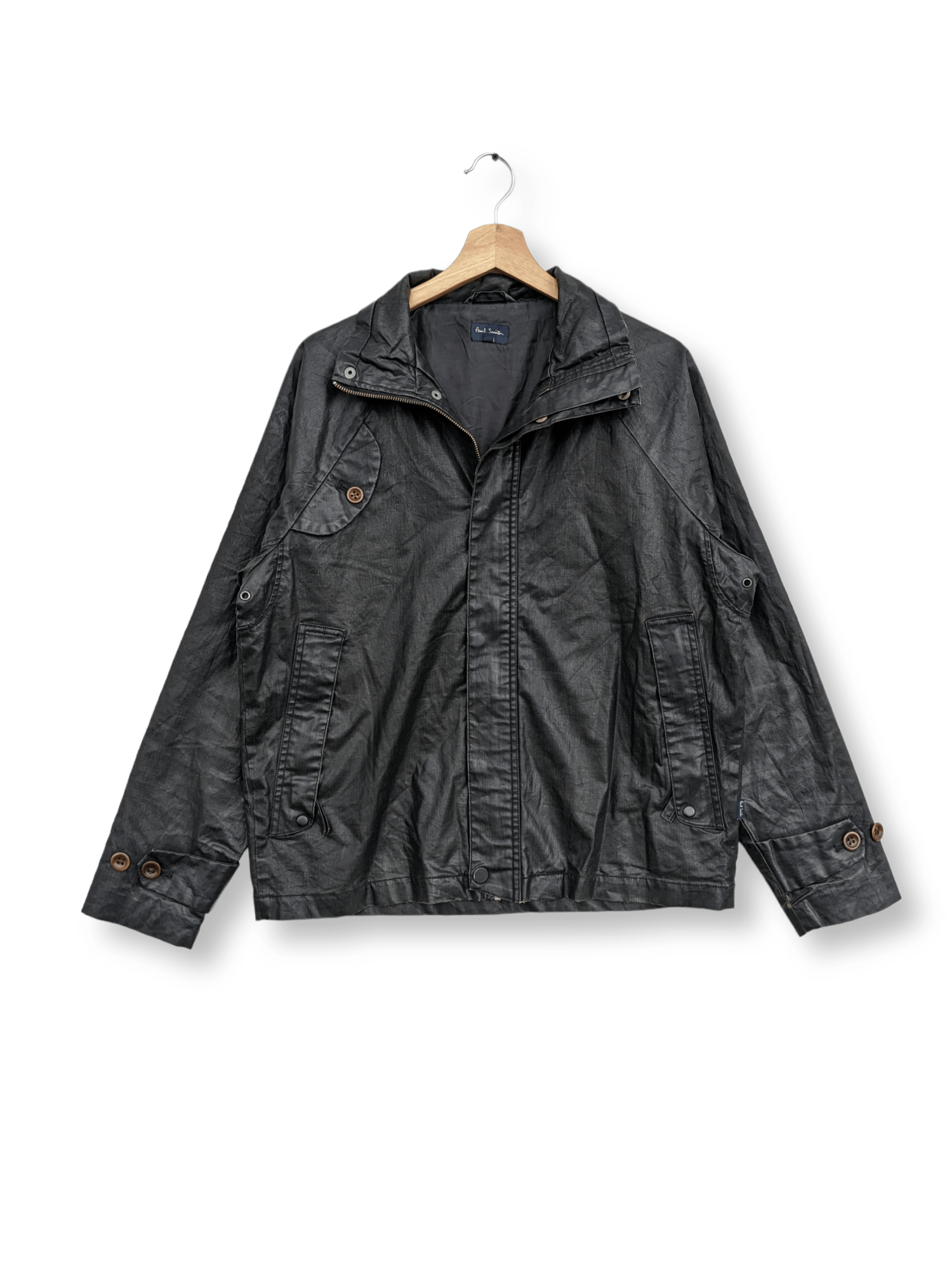 ジャケット・アウター Paul Smith Lamb Leather Down Jacket PAUL SMITH Lamb Leather Biker Jacket | endource