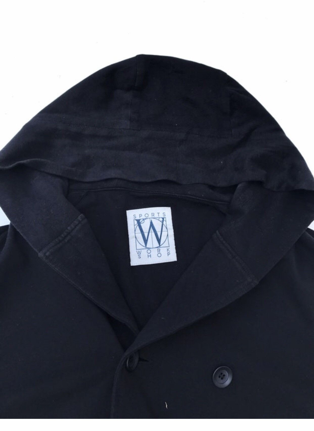 Issey Miyake Workshop Issey Miyake Women Hoodie Crop jacket ( 21”X18.5” ) Size M / US 6-8 / IT 42-44 - 2 Thumbnail