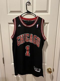 NBA Chicago Bulls Derrick Rose Home Replica Jersey White, Medium :  : Clothing & Accessories