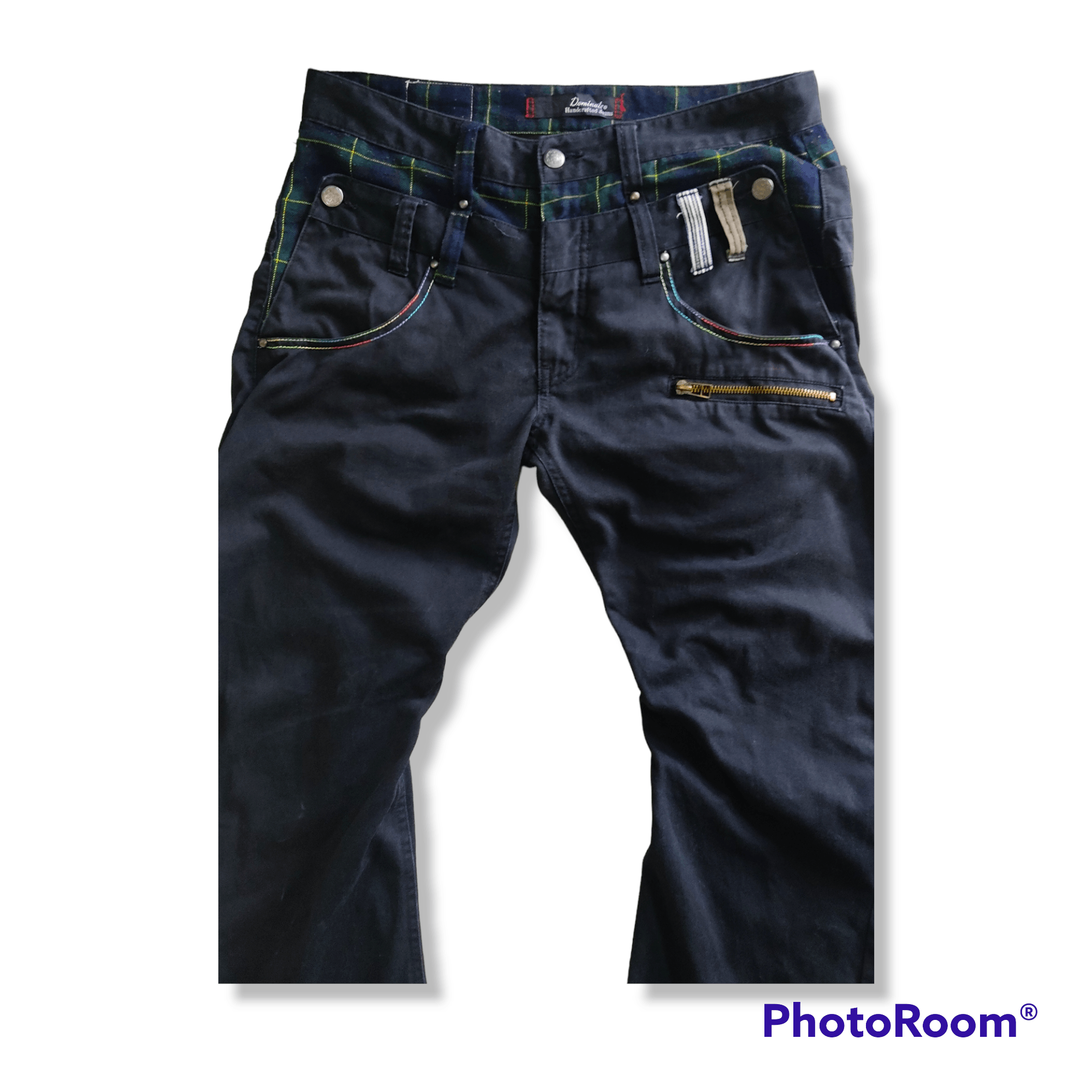 Japanese Brand Dominate® Handcrafted Double Waist Pants Size US 32 / EU 48 - 2 Thumbnail