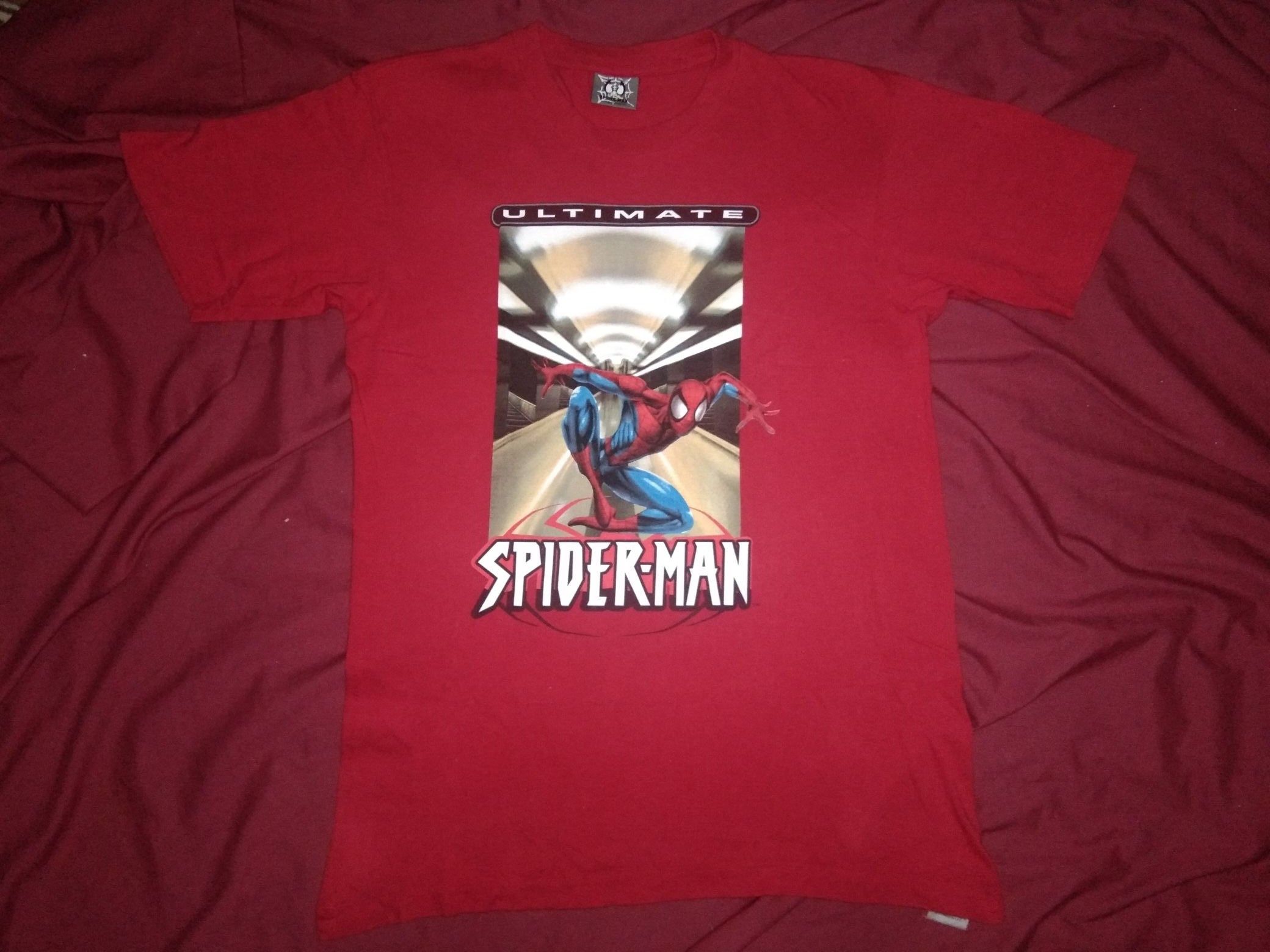 Marvel Comics × Vintage VTG 2000s 2002 Ultimate Spiderman tshirt comic y2k Size US M / EU 48-50 / 2 - 2 Thumbnail