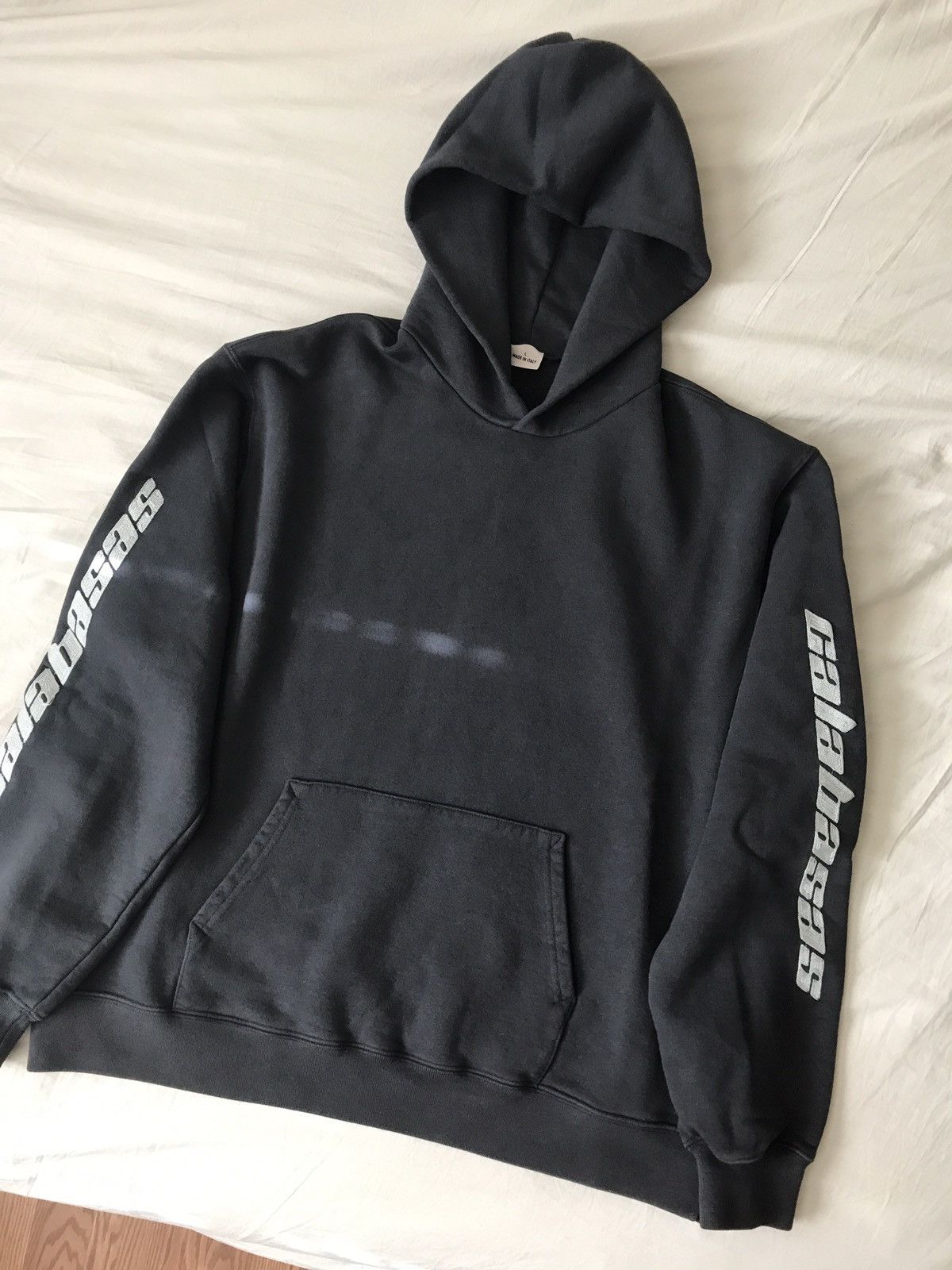 Yeezy Season Yeezy Season 5 Calabasas Embroidered Hoodie Grace L Grailed