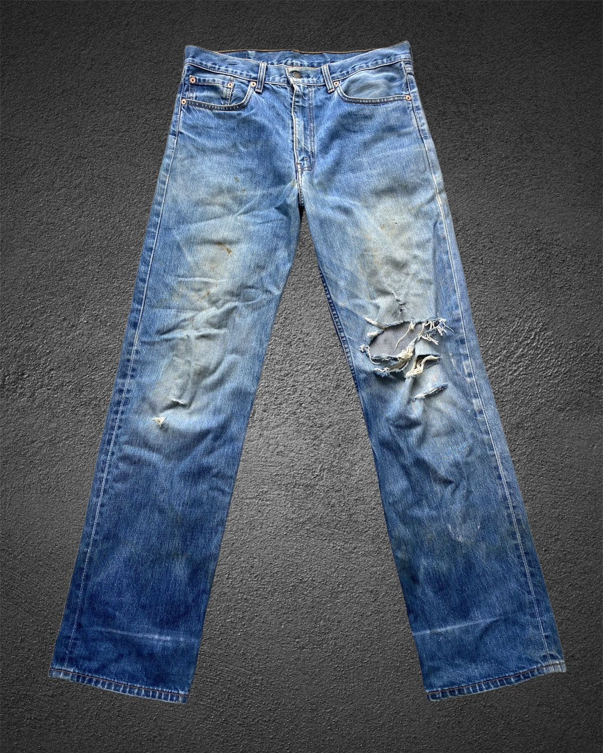 Levi's Vintage Clothing Vintage Distressed Levis 508 blue jeans Size US 36 / EU 52 - 3 Thumbnail