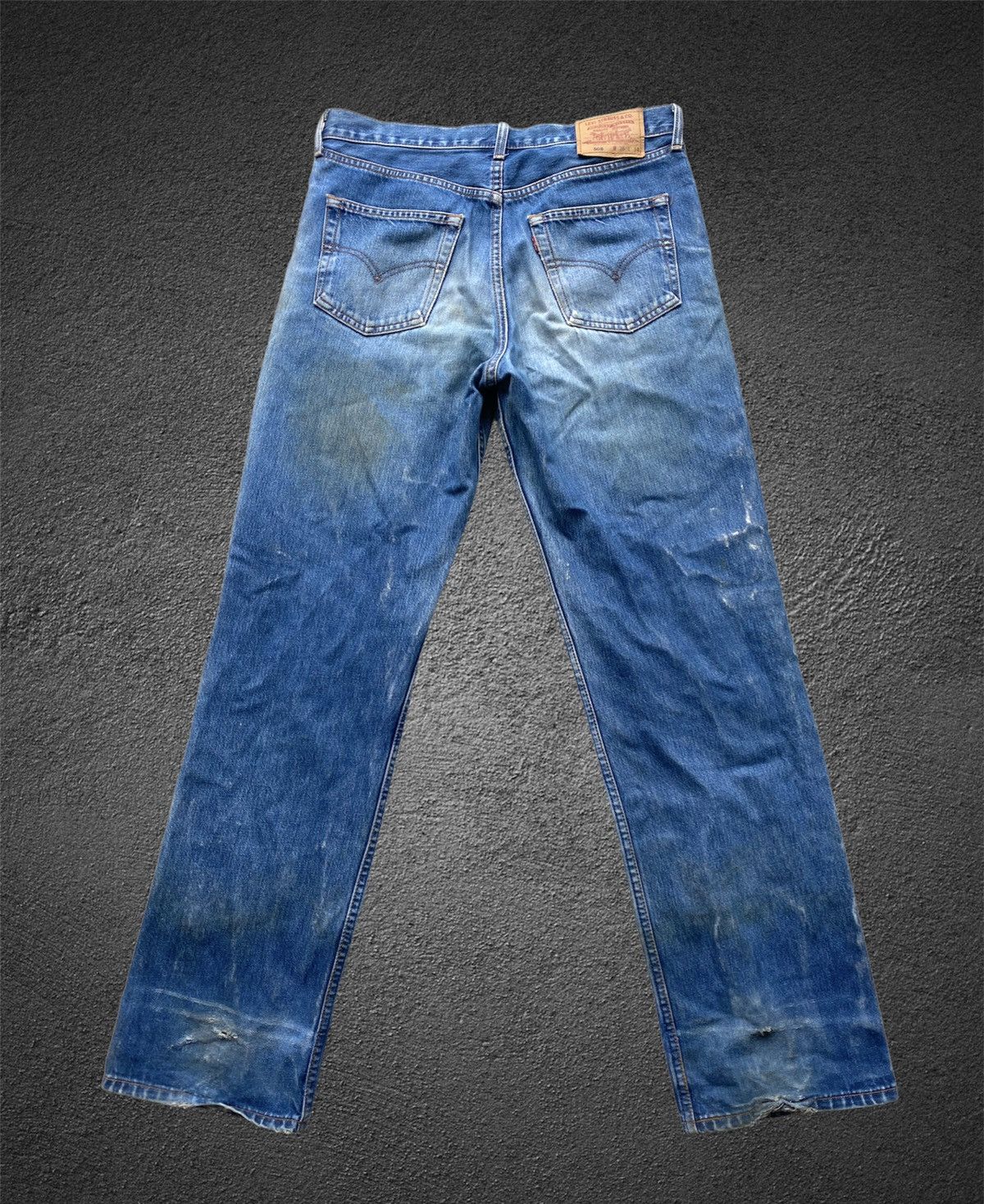 Levi's Vintage Clothing Vintage Distressed Levis 508 blue jeans Size US 36 / EU 52 - 4 Thumbnail