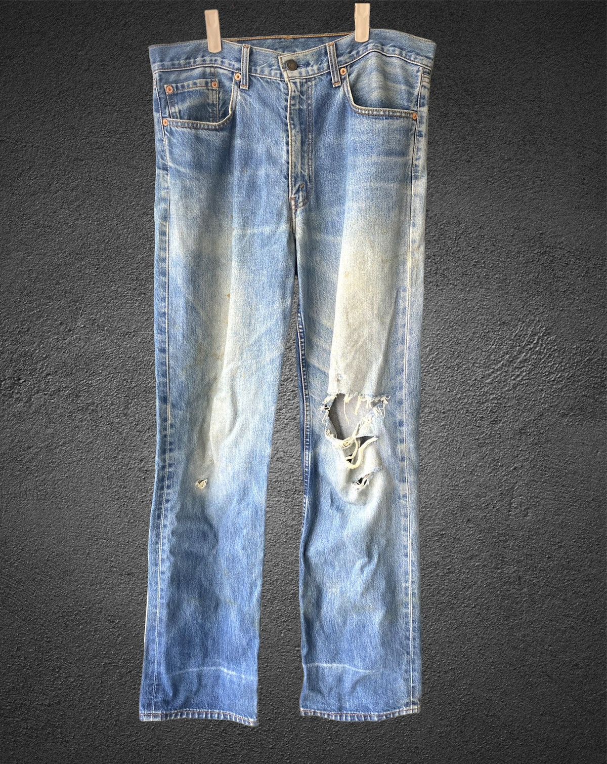 Levi's Vintage Clothing Vintage Distressed Levis 508 blue jeans Size US 36 / EU 52 - 1 Thumbnail
