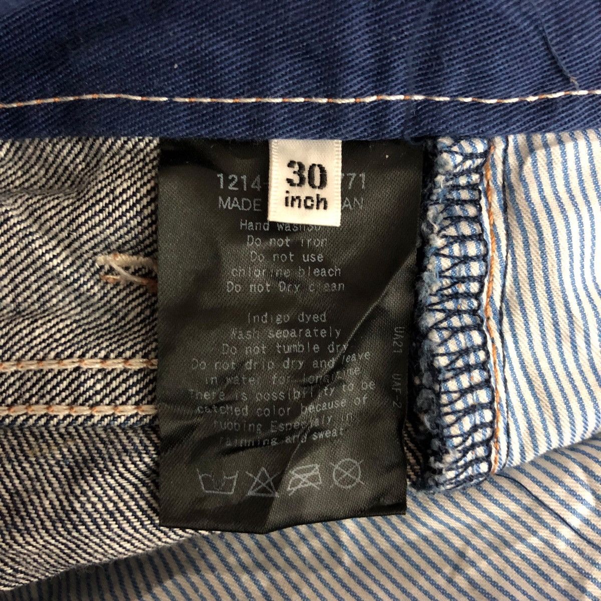 United Arrows Vintage United Arrows x Beauty & Youth Selvedge Slim Jeans Size US 30 / EU 46 - 8 Thumbnail