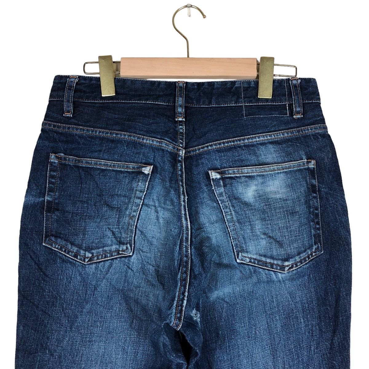 United Arrows Vintage United Arrows x Beauty & Youth Selvedge Slim Jeans Size US 30 / EU 46 - 6 Thumbnail