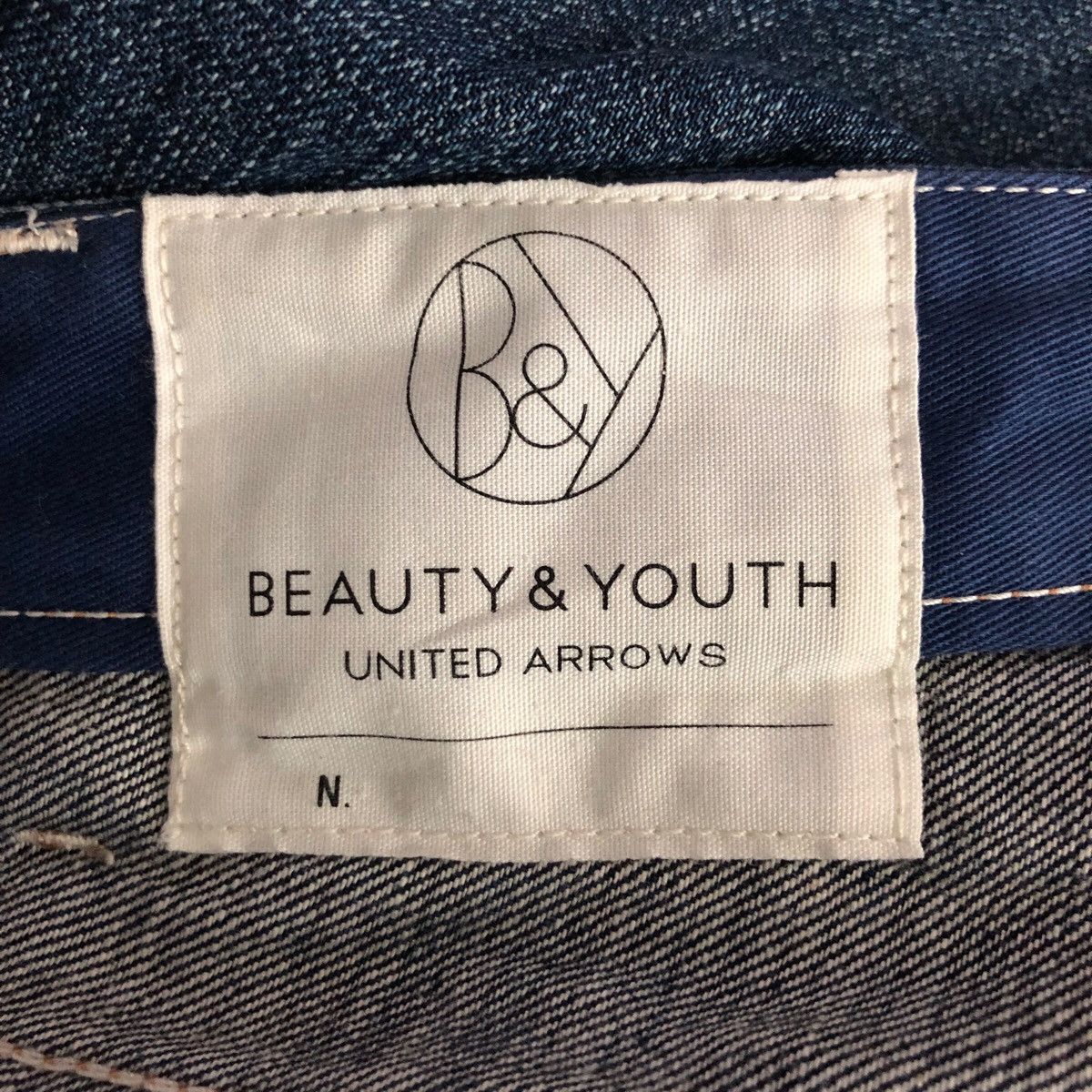 United Arrows Vintage United Arrows x Beauty & Youth Selvedge Slim Jeans Size US 30 / EU 46 - 7 Thumbnail