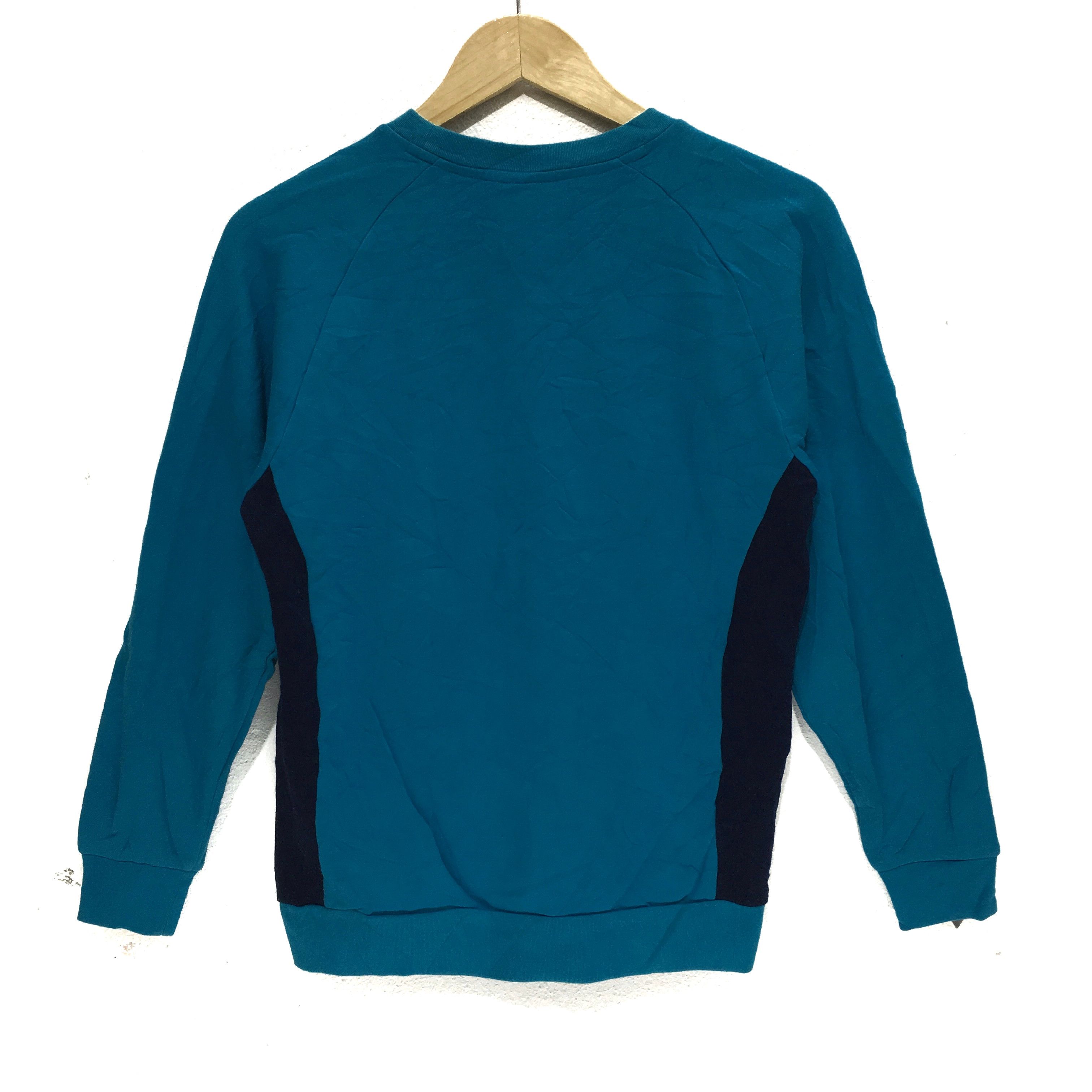Adidas Vintage ADIDAS Big Logo 3 Stripes Sweatshirt Sweater Jumper Size L / US 10 / IT 46 - 6 Thumbnail