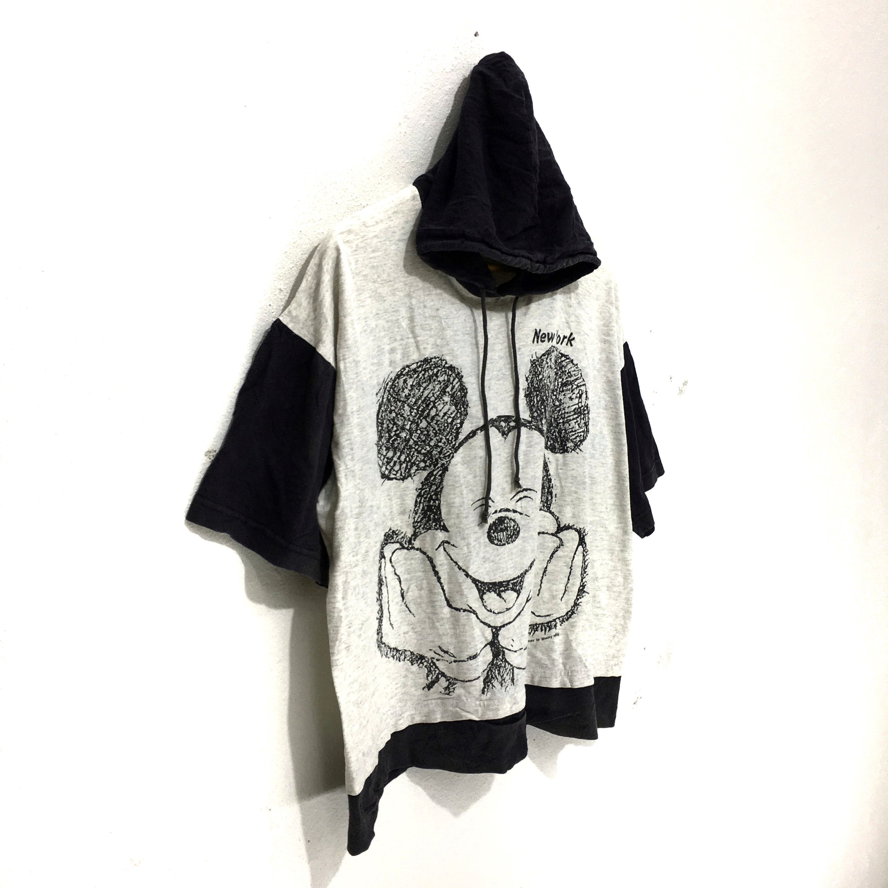 Mickey Mouse Vtg MICKEY MOUSE Made In USA Hoodie Disney Cartoon Sweater Size M / US 6-8 / IT 42-44 - 3 Thumbnail