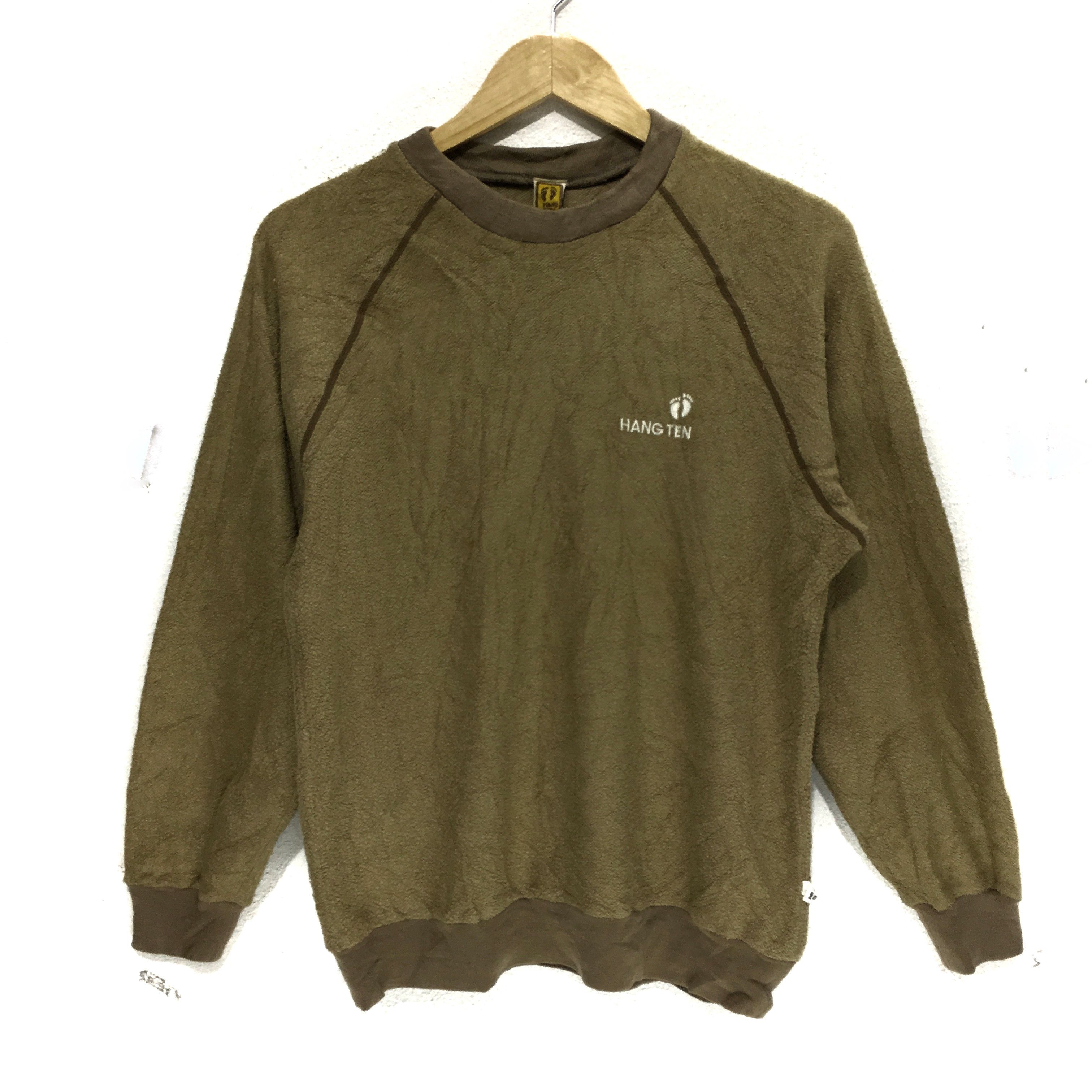 Hang Ten Vintage 80s HANG TEN Surfing Hawaii Crew Sweatshirt Sweater Size US M / EU 48-50 / 2 - 1 Thumbnail