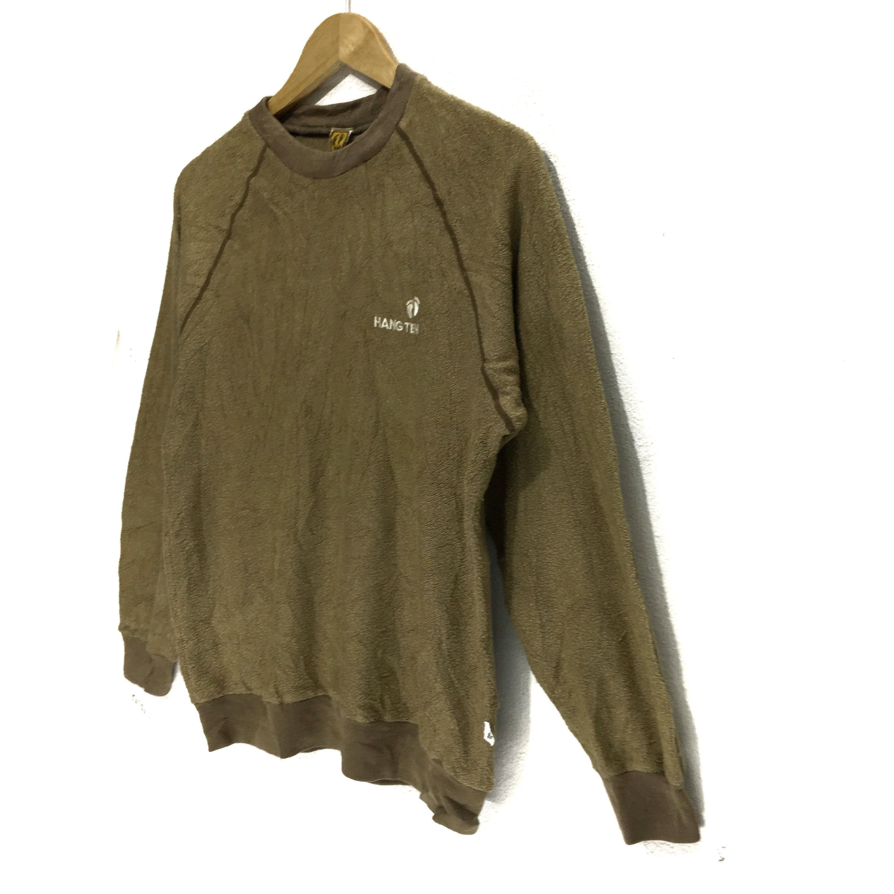 Hang Ten Vintage 80s HANG TEN Surfing Hawaii Crew Sweatshirt Sweater Size US M / EU 48-50 / 2 - 5 Thumbnail