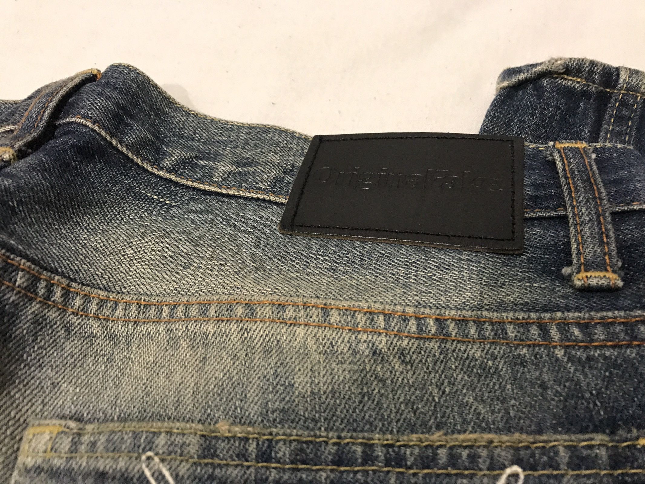 Original Fake Original Fake Washed Denim Size 2 Jeans Size US 32 / EU 48 - 4 Thumbnail