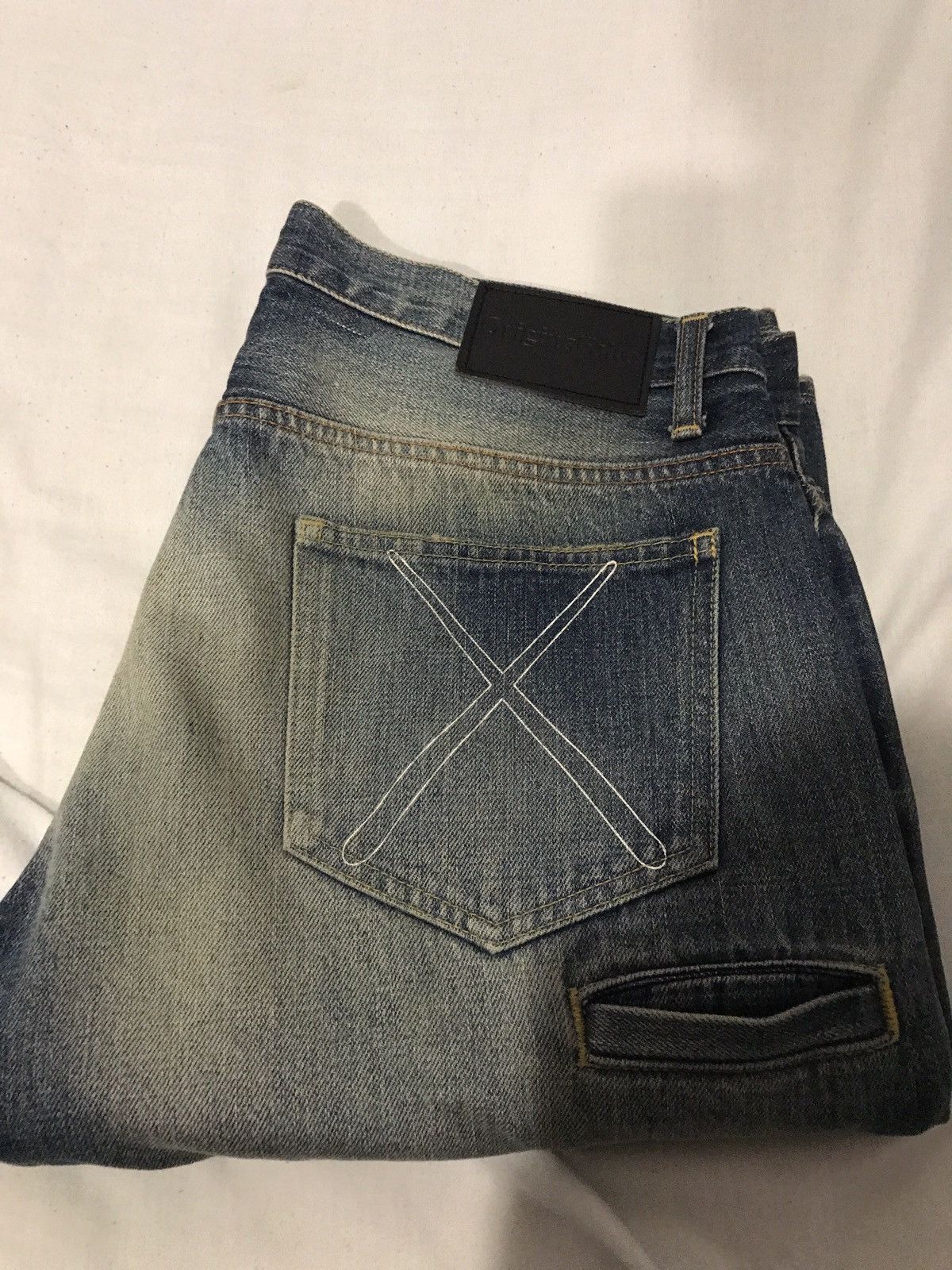 Original Fake Original Fake Washed Denim Size 2 Jeans Size US 32 / EU 48 - 8 Thumbnail