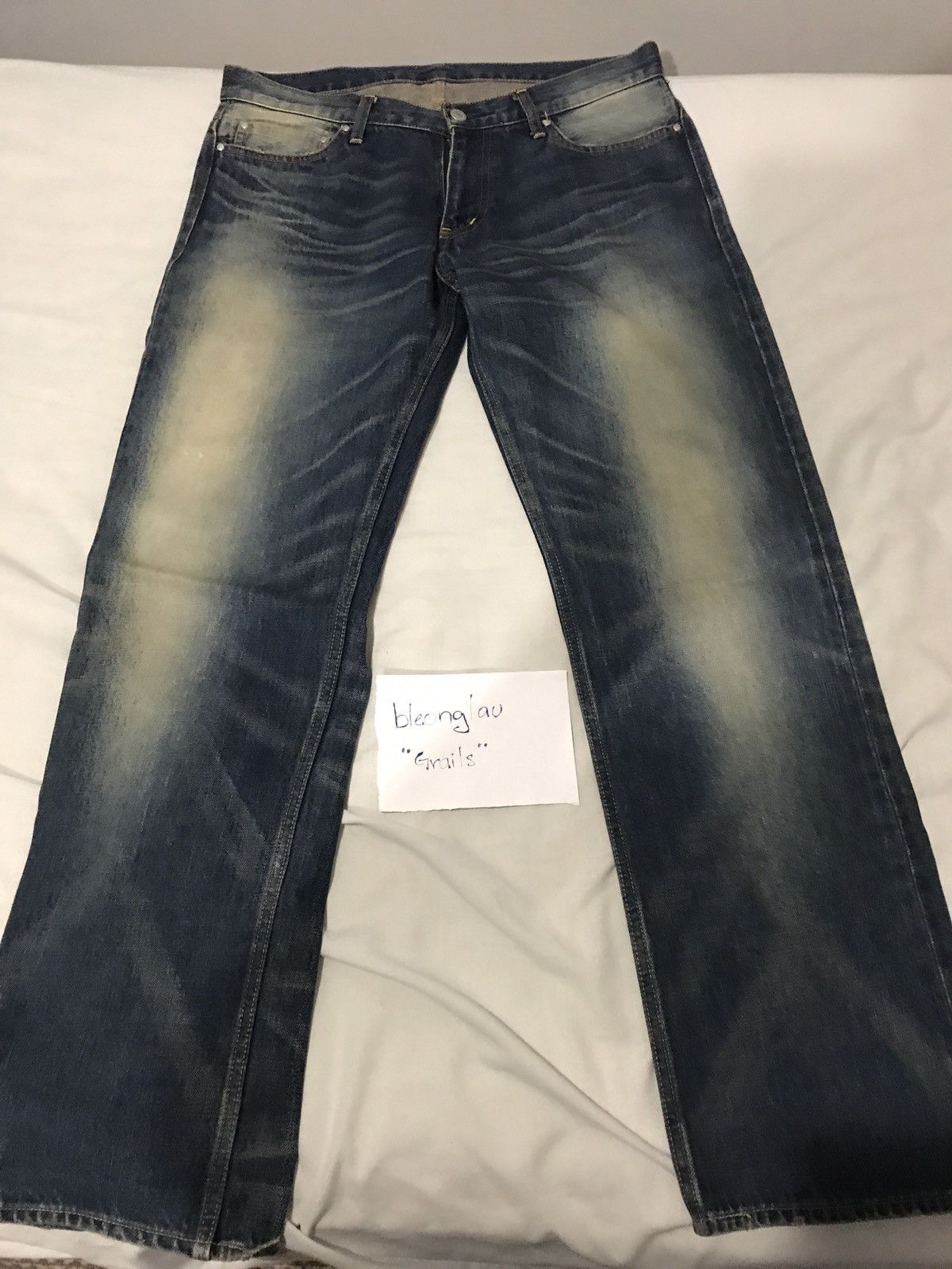 Original Fake Original Fake Washed Denim Size 2 Jeans Size US 32 / EU 48 - 1 Thumbnail